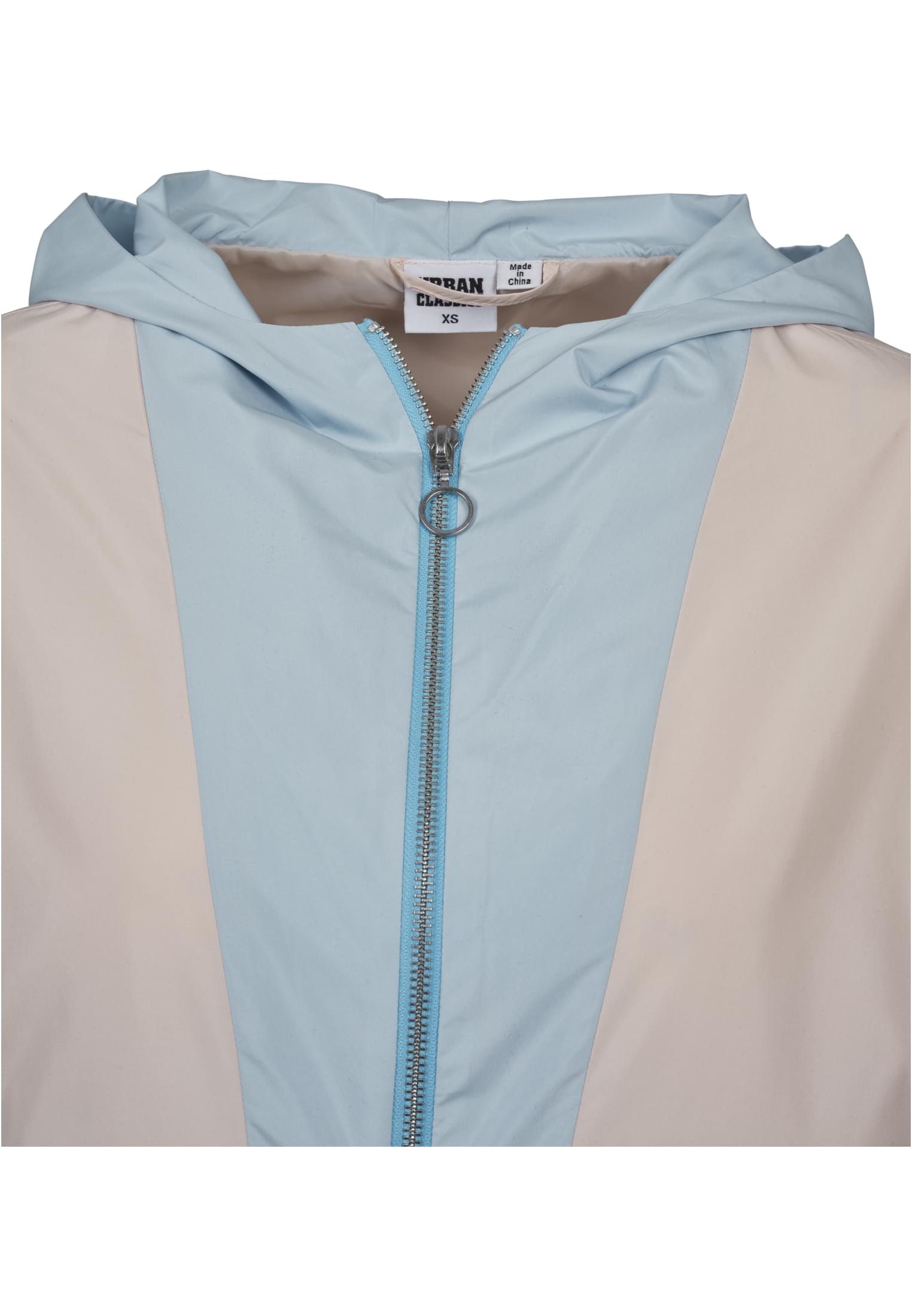 Ladies 3-Tone Oversize Windbreaker | lightpink/babyblue/sand