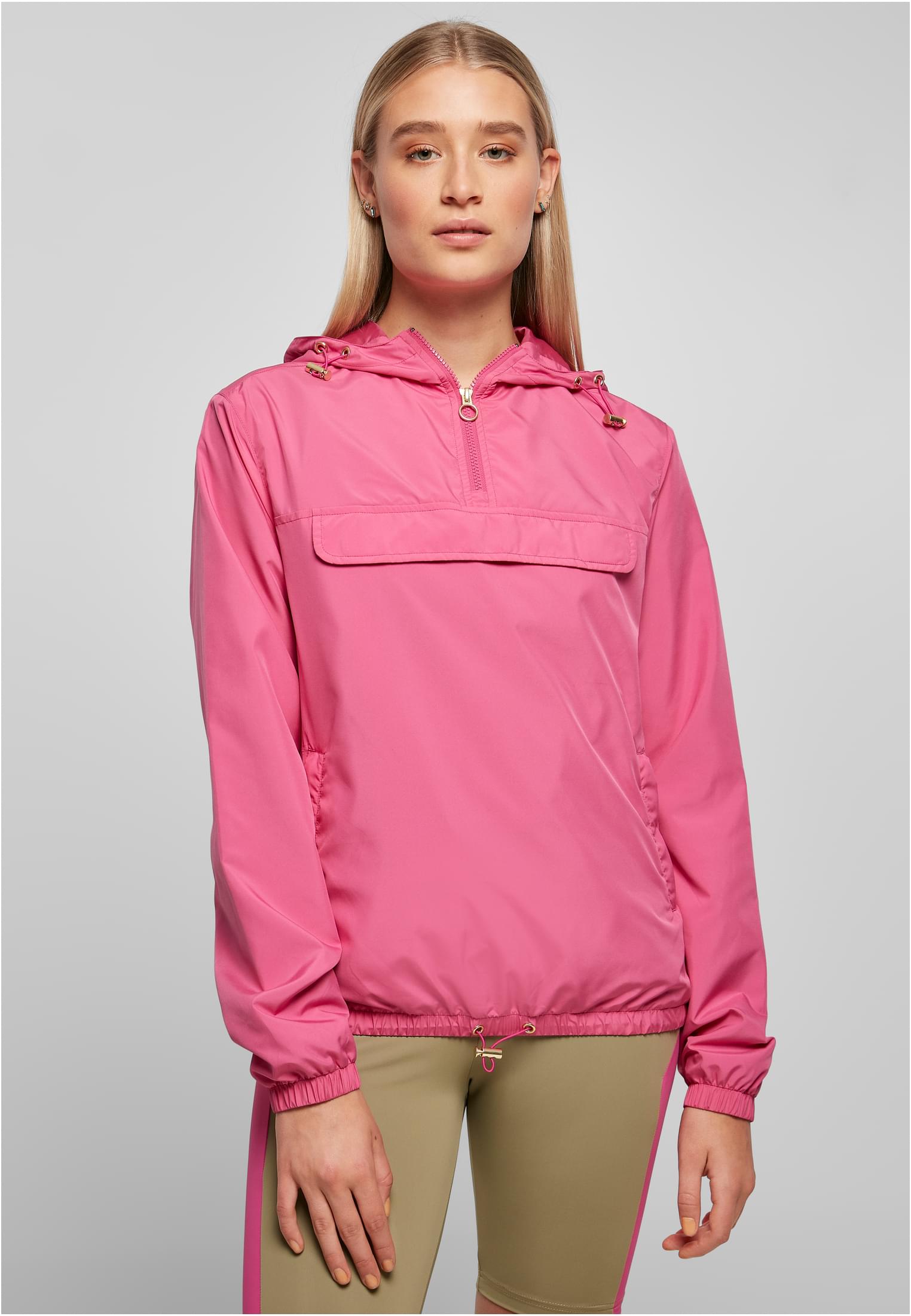 Ladies Basic Pull Over Jacket | brightviolet