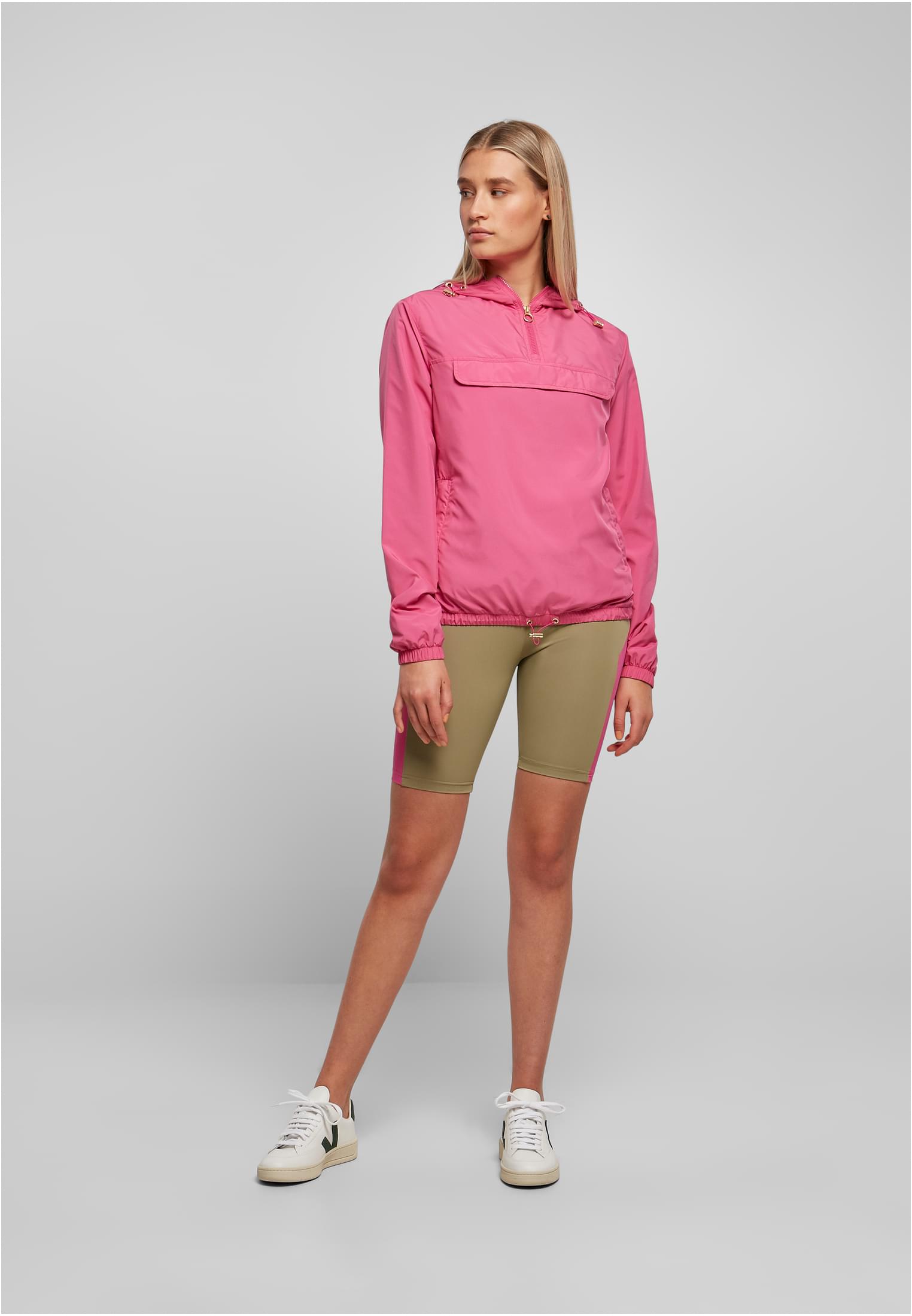 Ladies Basic Pull Over Jacket | brightviolet