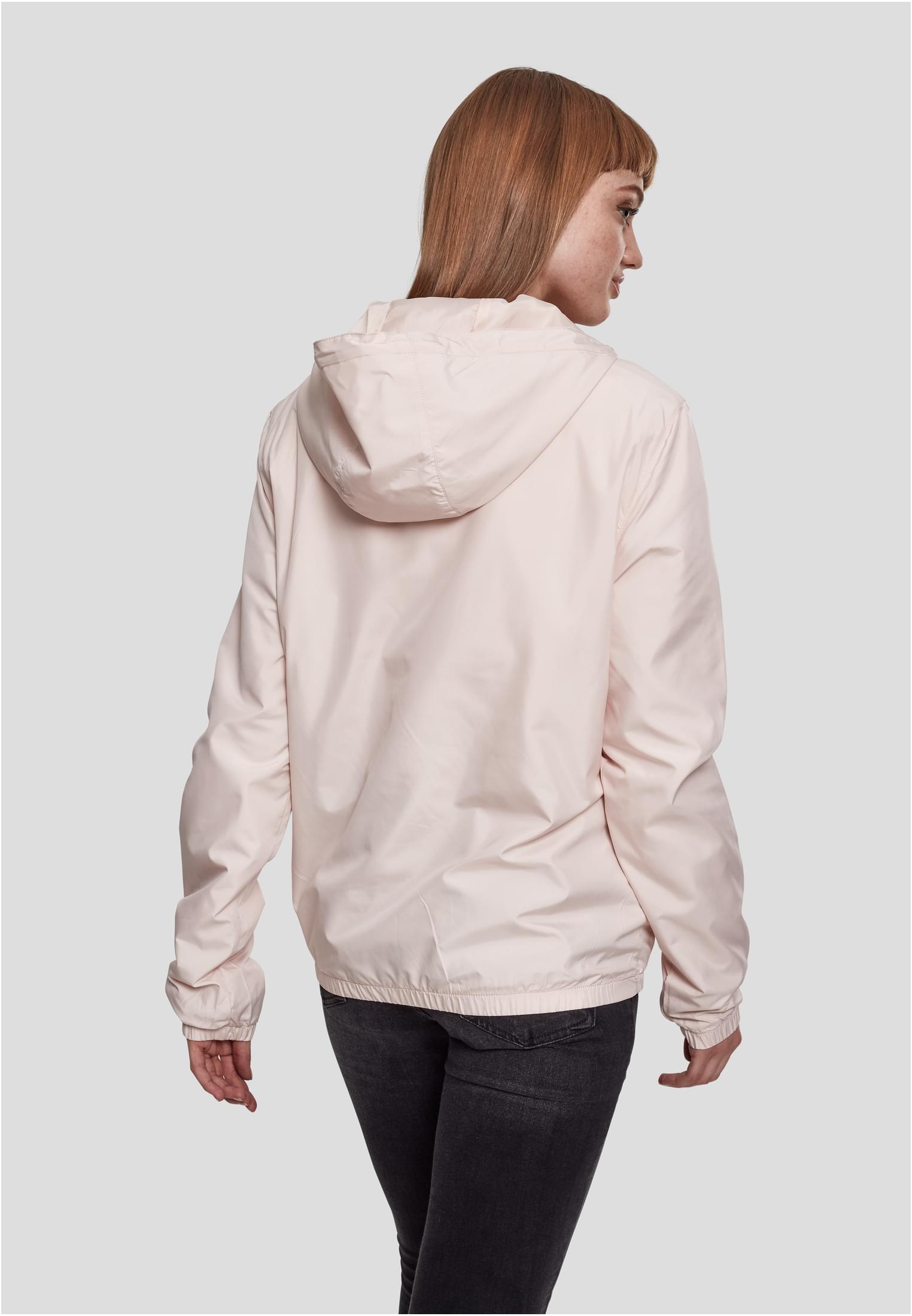 Ladies Basic Pull Over Jacket | light pink