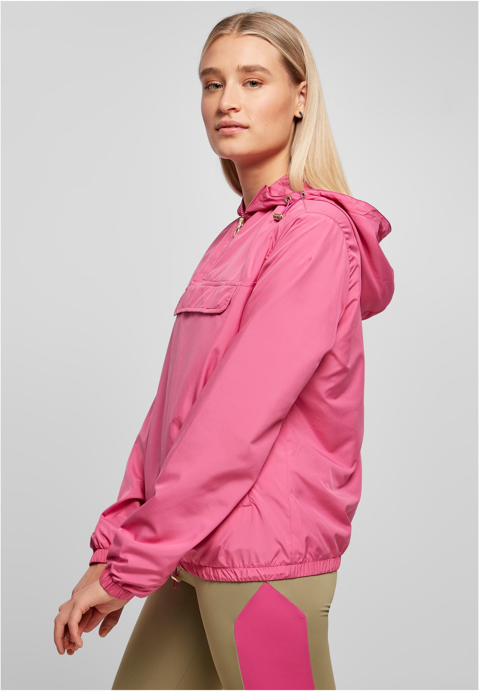 Ladies Basic Pull Over Jacket | brightviolet