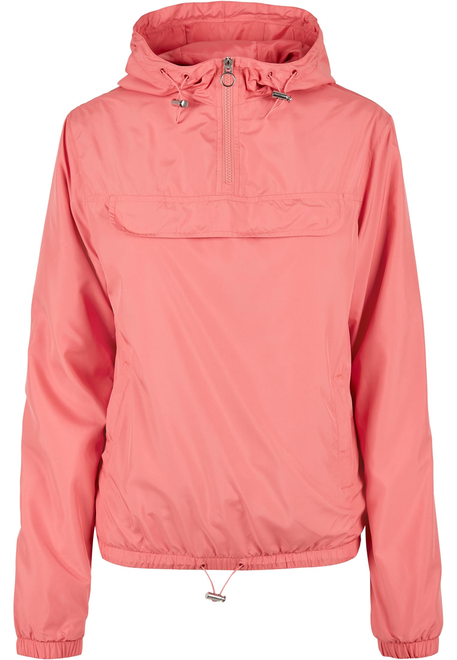 Ladies Basic Pull Over Jacket | pale pink