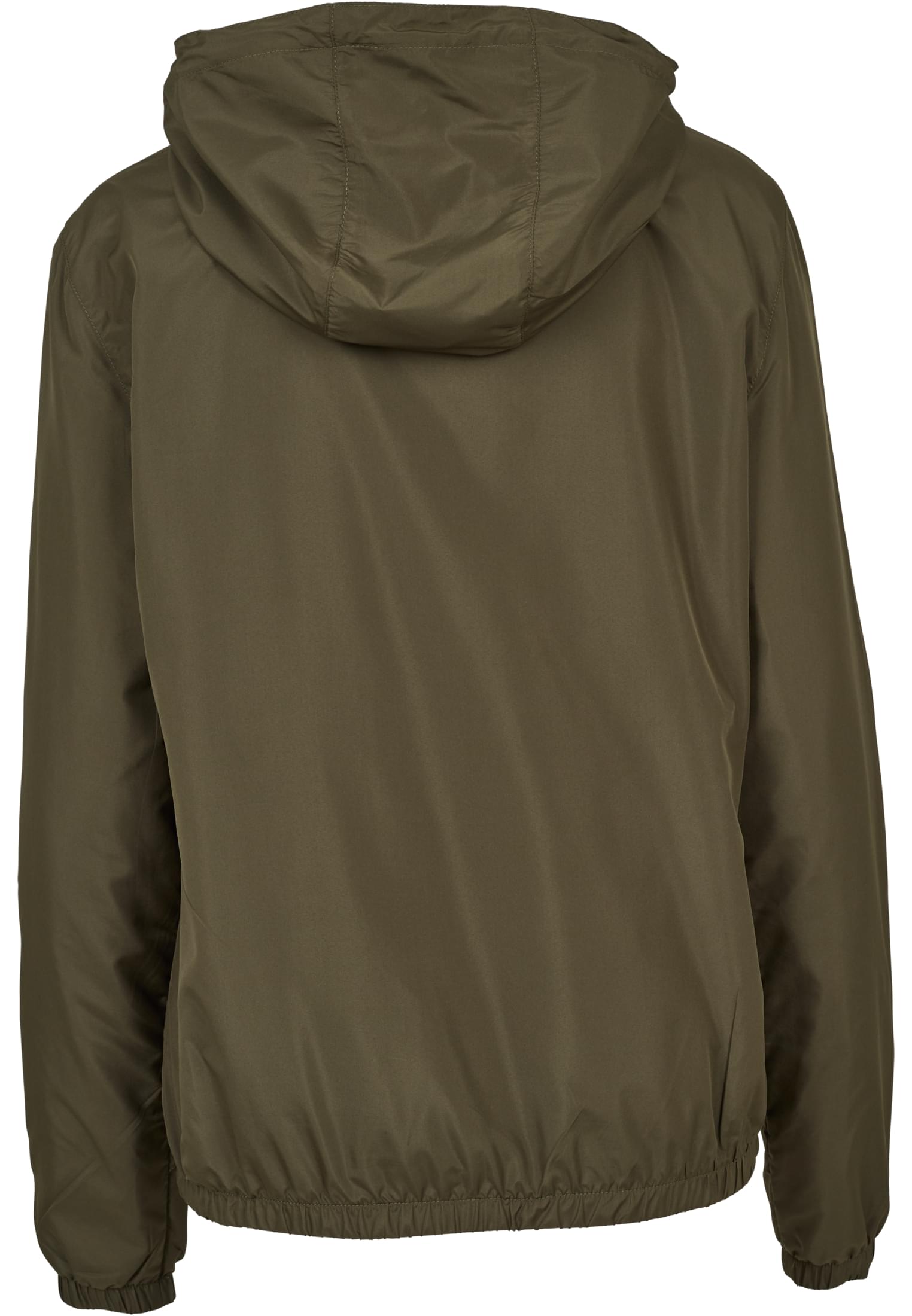 Ladies Basic Pull Over Jacket | dark olive