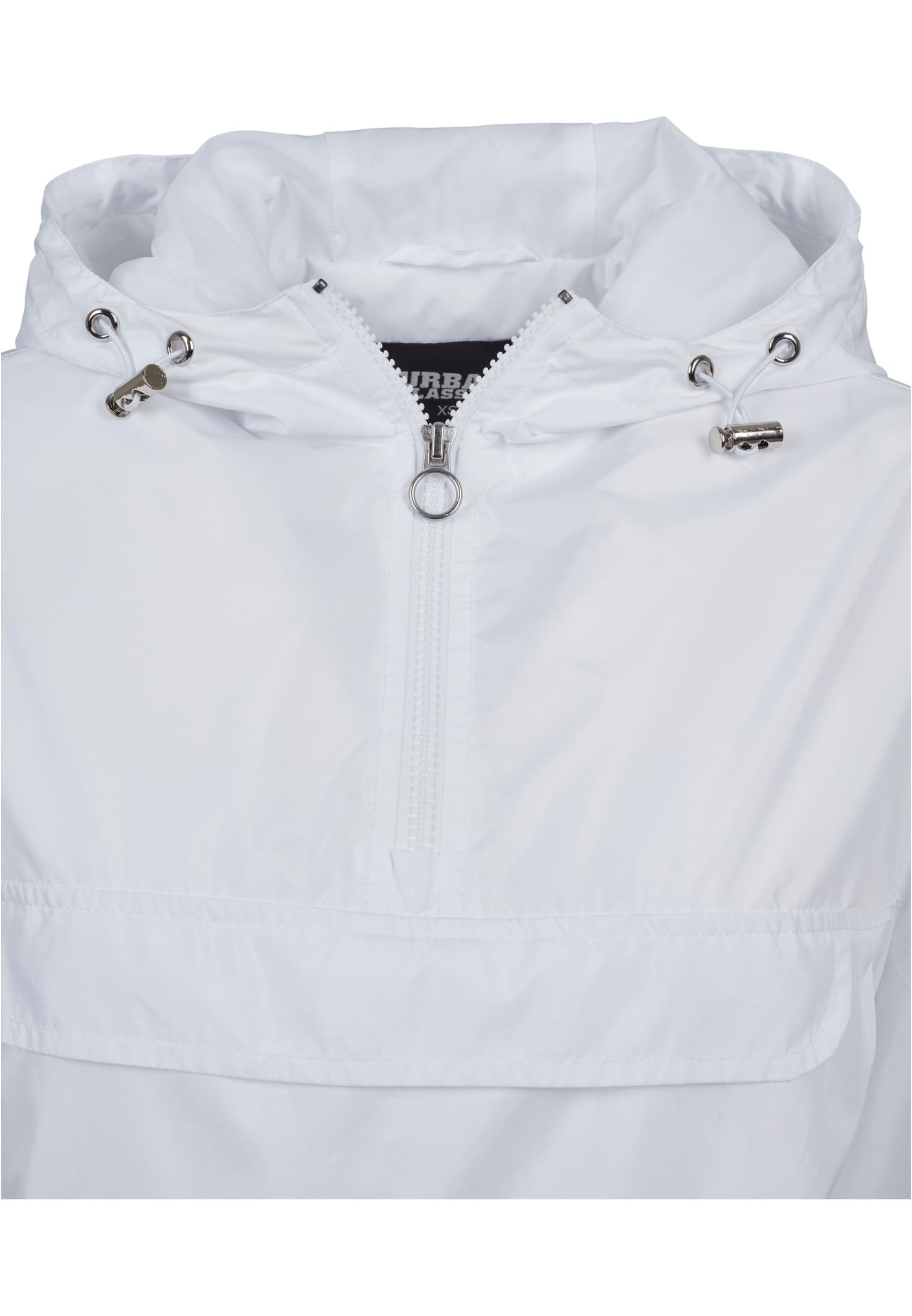 Ladies Basic Pull Over Jacket | white