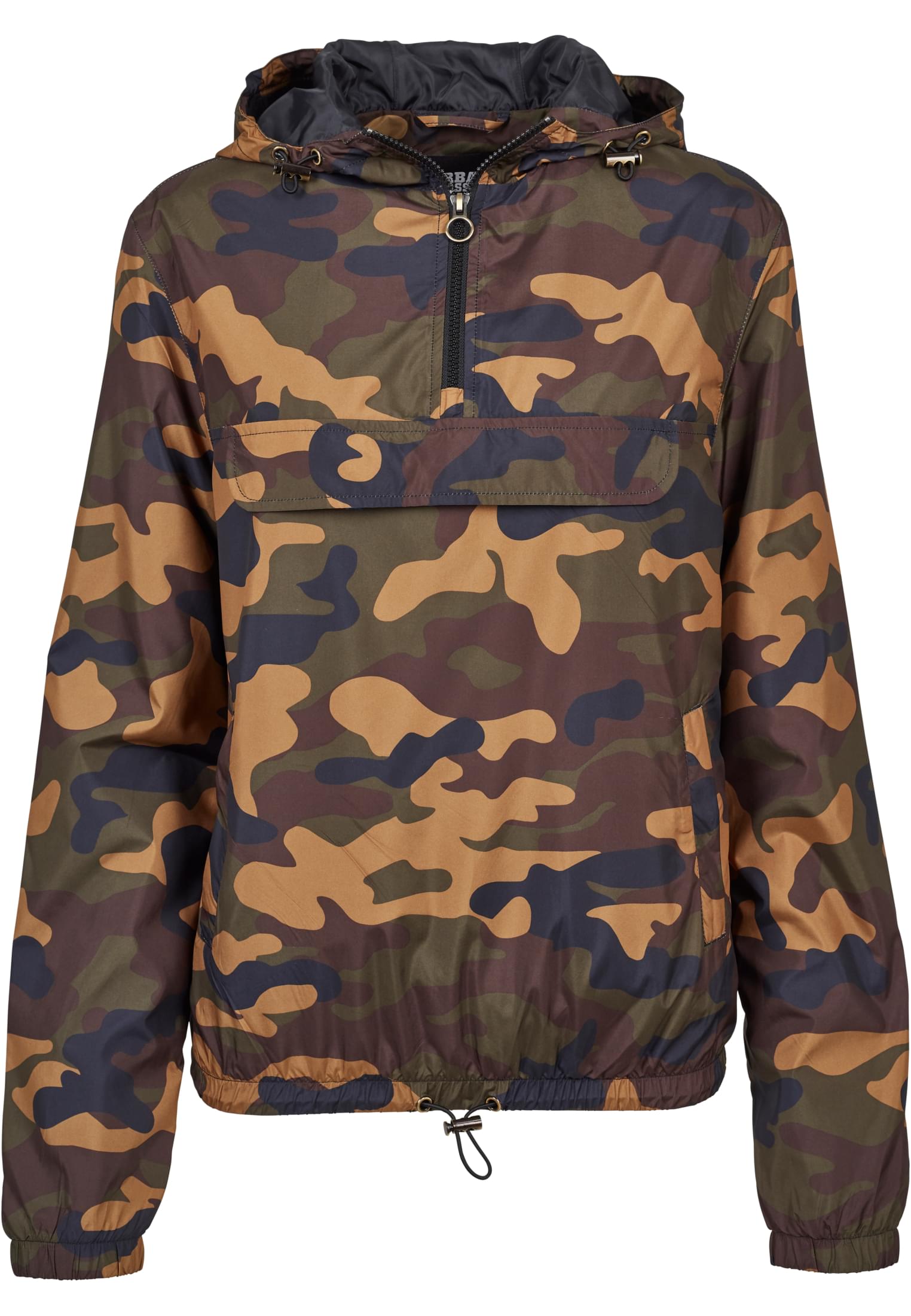 Ladies Camo Pull Over Jacket | woodcamo