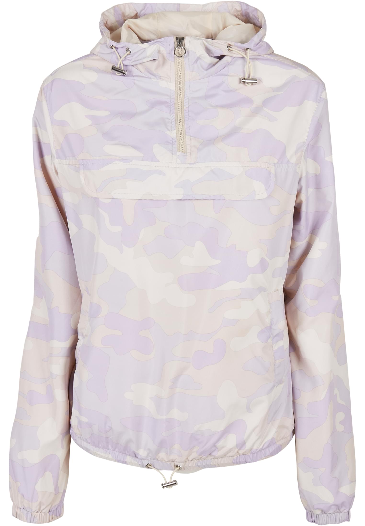 Ladies Camo Pull Over Jacket | lilaccamo