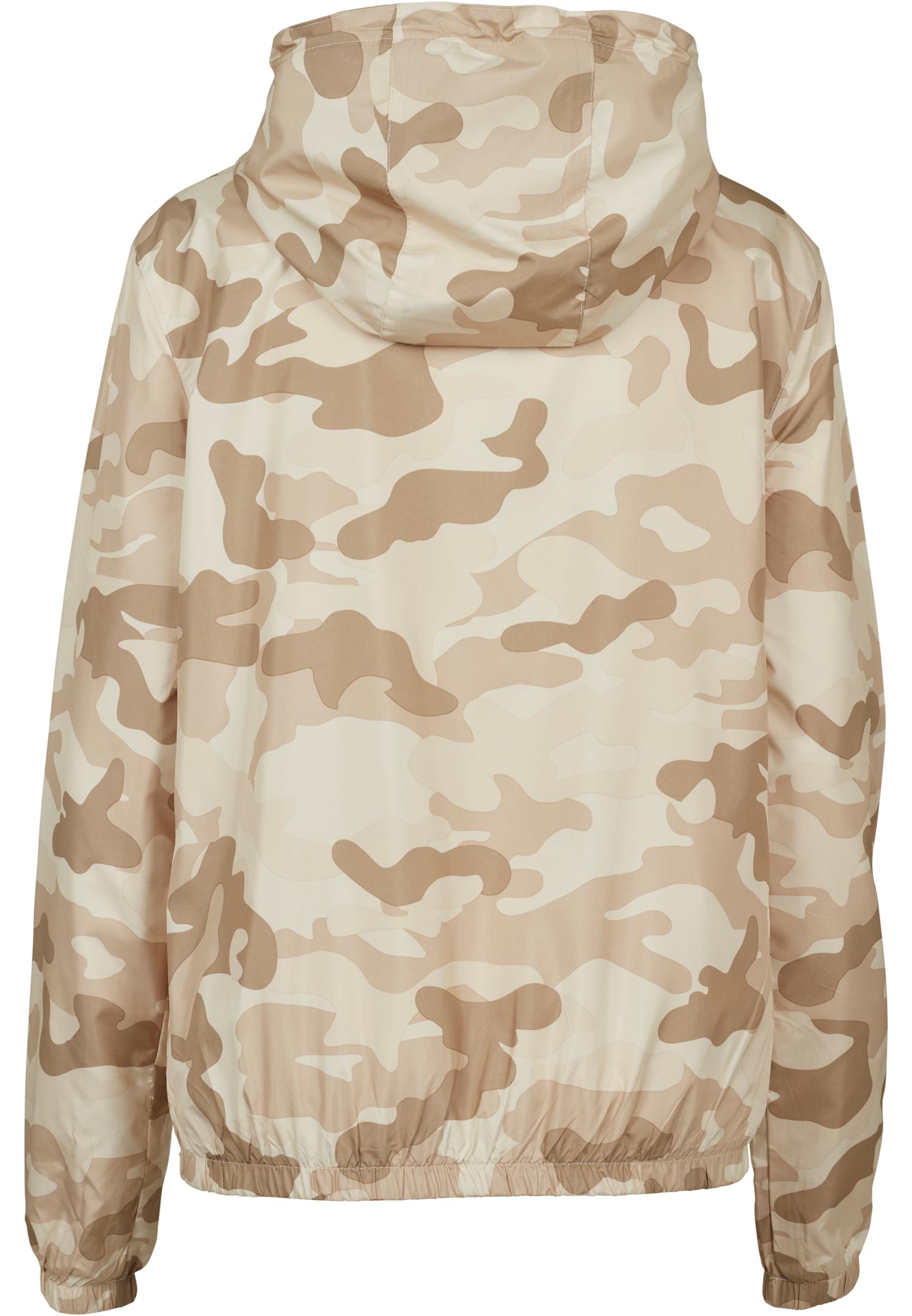 Ladies Camo Pull Over Jacket | sand camo