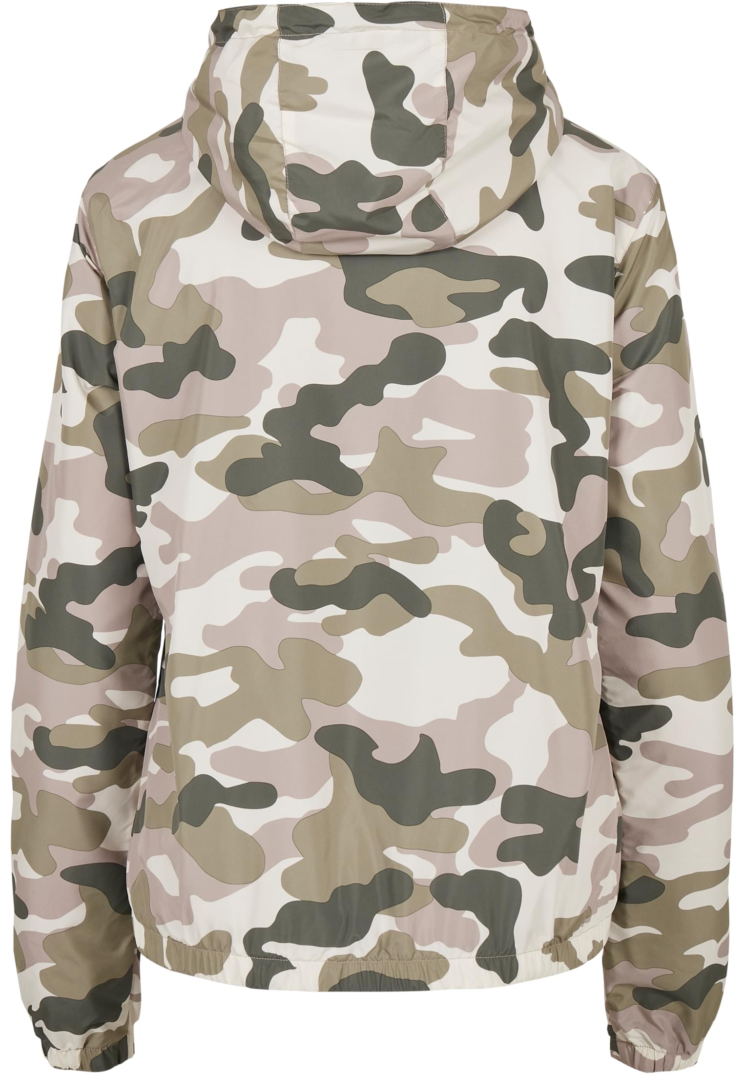 Ladies Camo Pull Over Jacket | duskrose camo