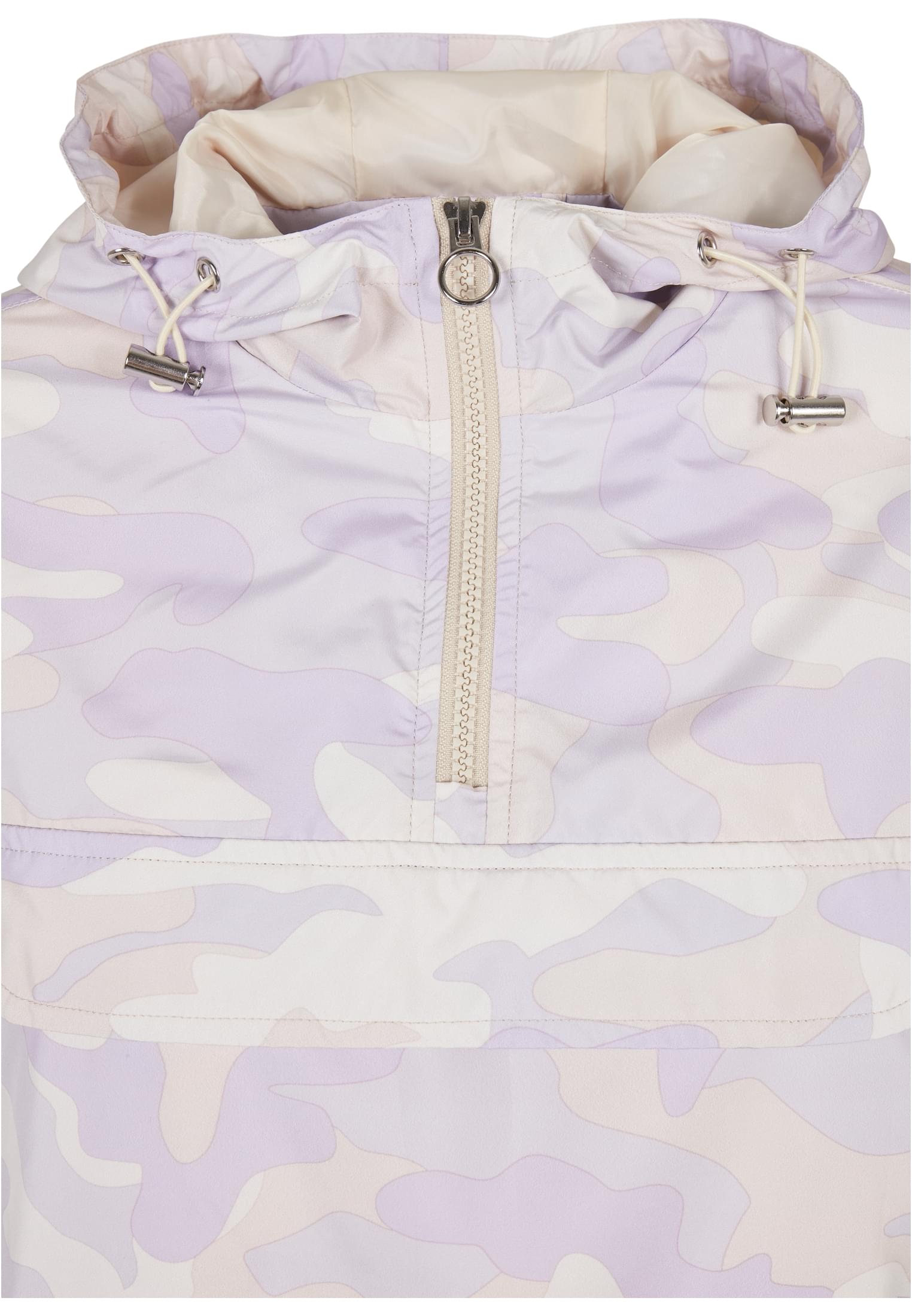 Ladies Camo Pull Over Jacket | lilaccamo