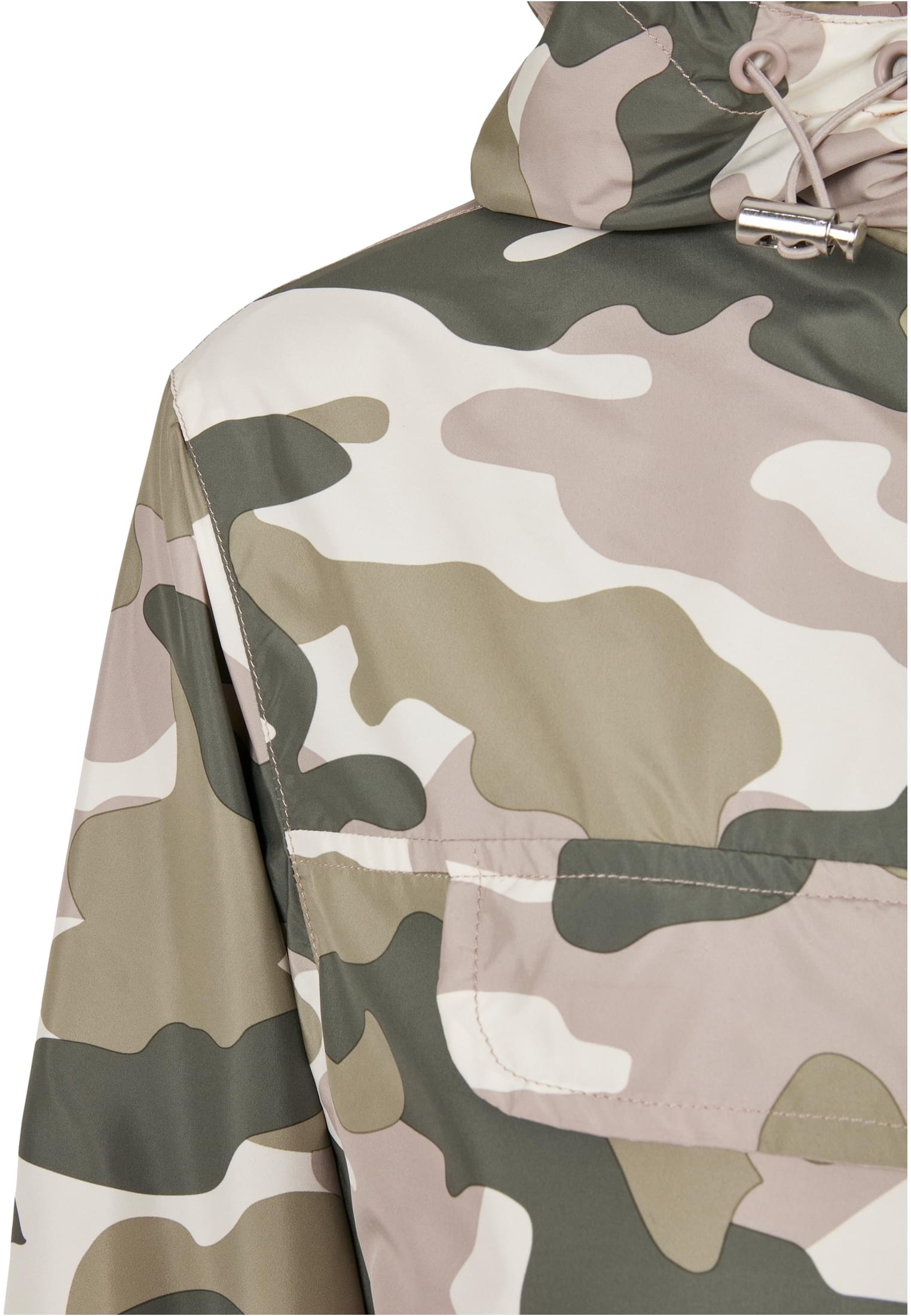 Ladies Camo Pull Over Jacket | duskrose camo