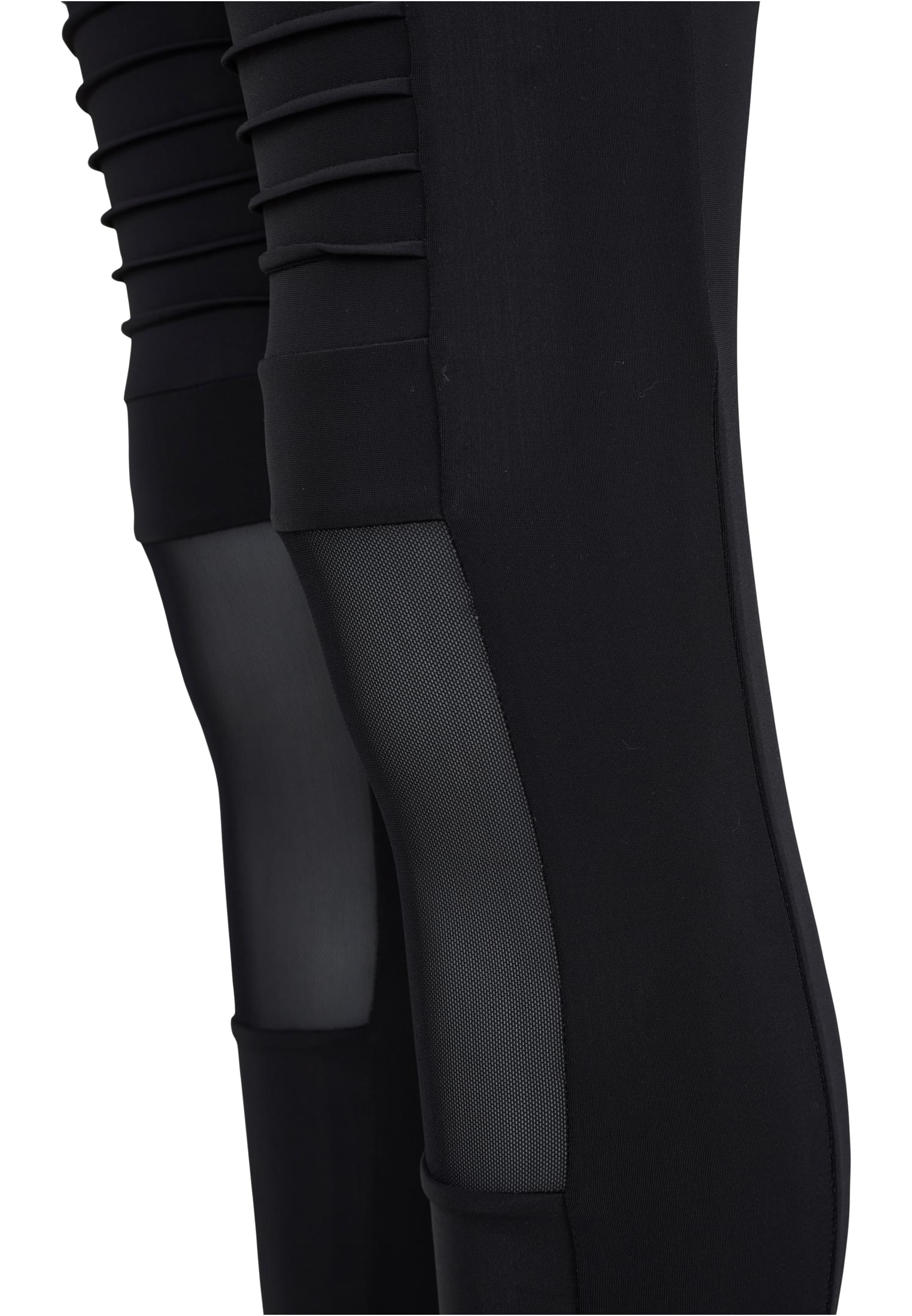 Ladies Tech Mesh Biker Leggings | black