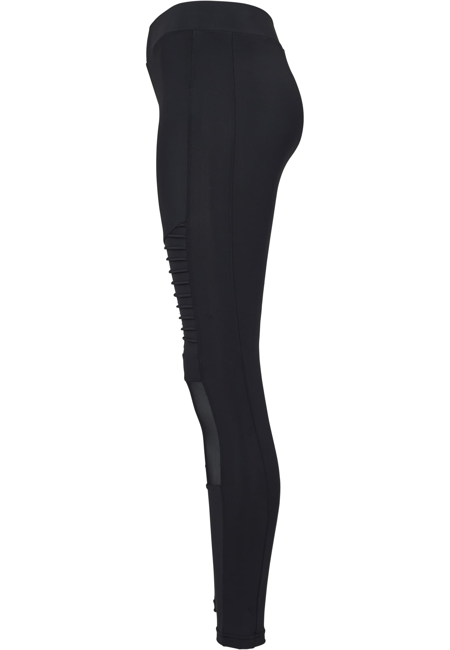 Ladies Tech Mesh Biker Leggings | black