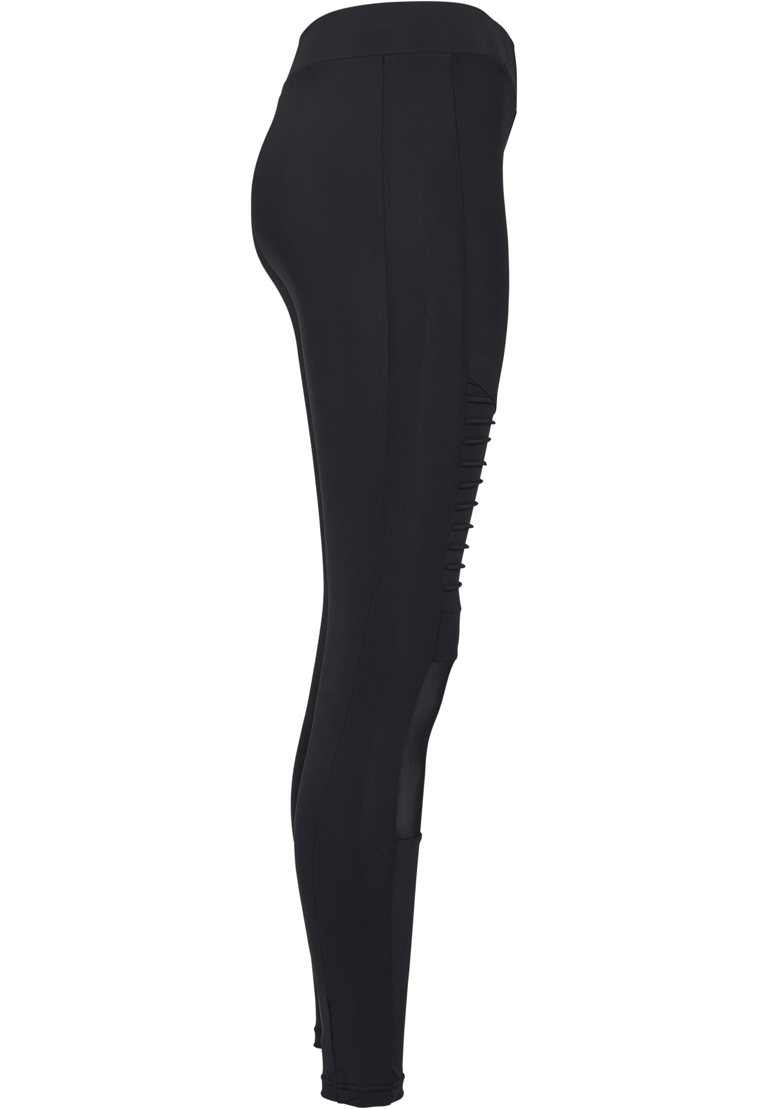 Ladies Tech Mesh Biker Leggings | black