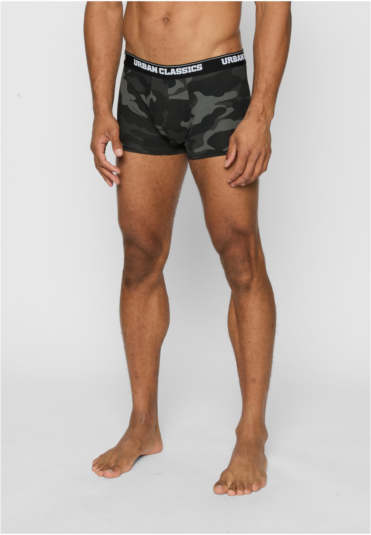 2-Pack Camo Boxer Shorts | woodcamo + darkcamo