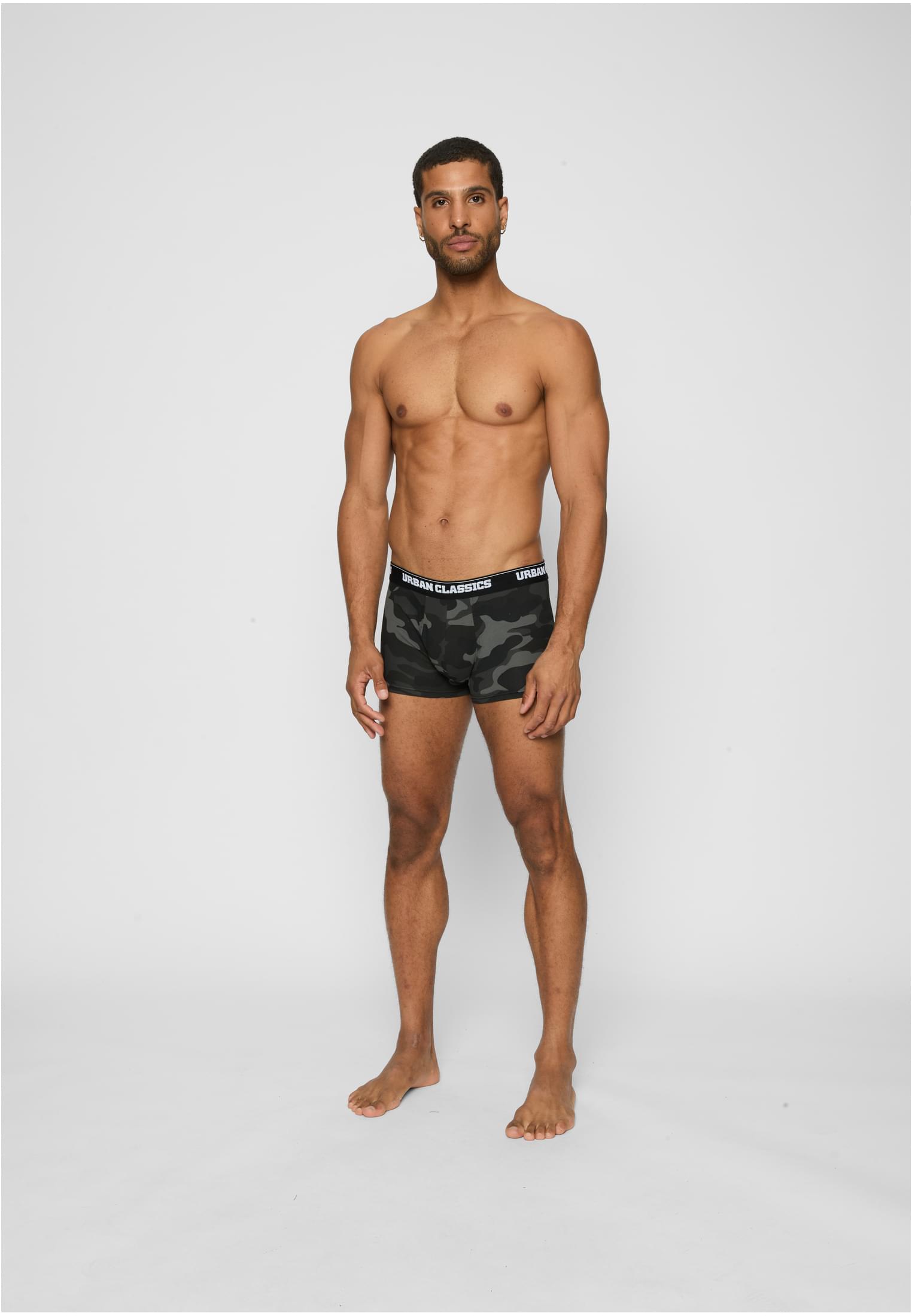 2-Pack Camo Boxer Shorts | woodcamo + darkcamo