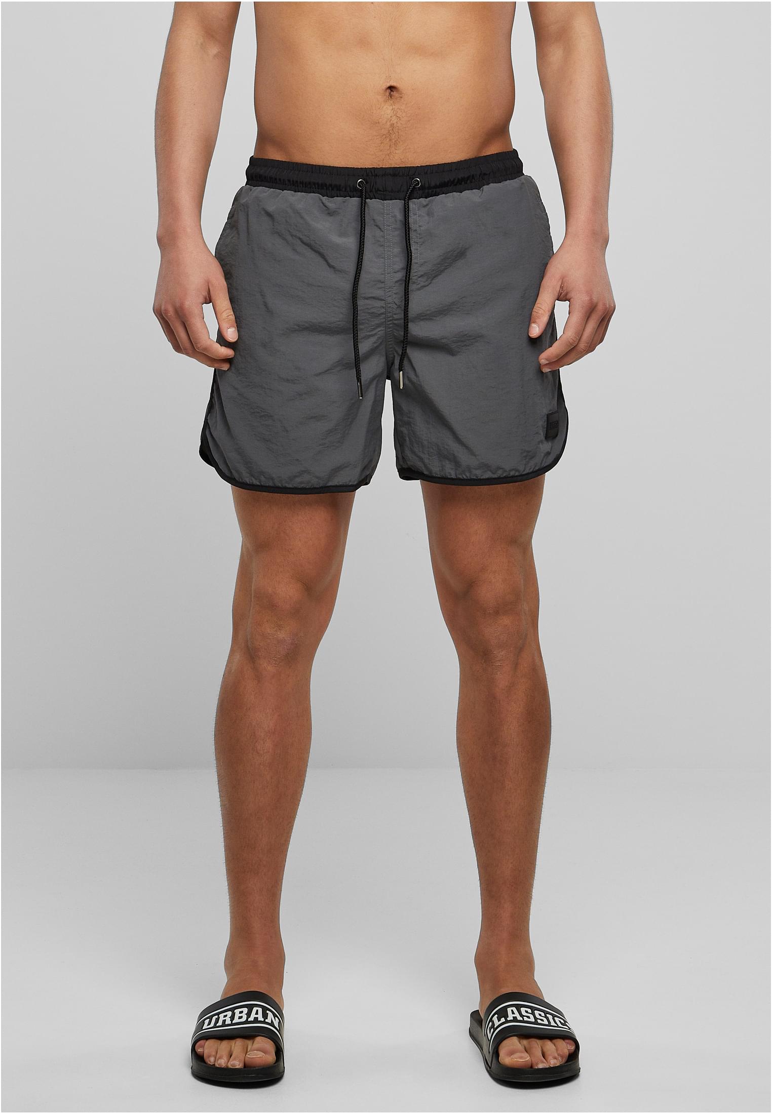 Retro Swimshorts | black/darkshadow