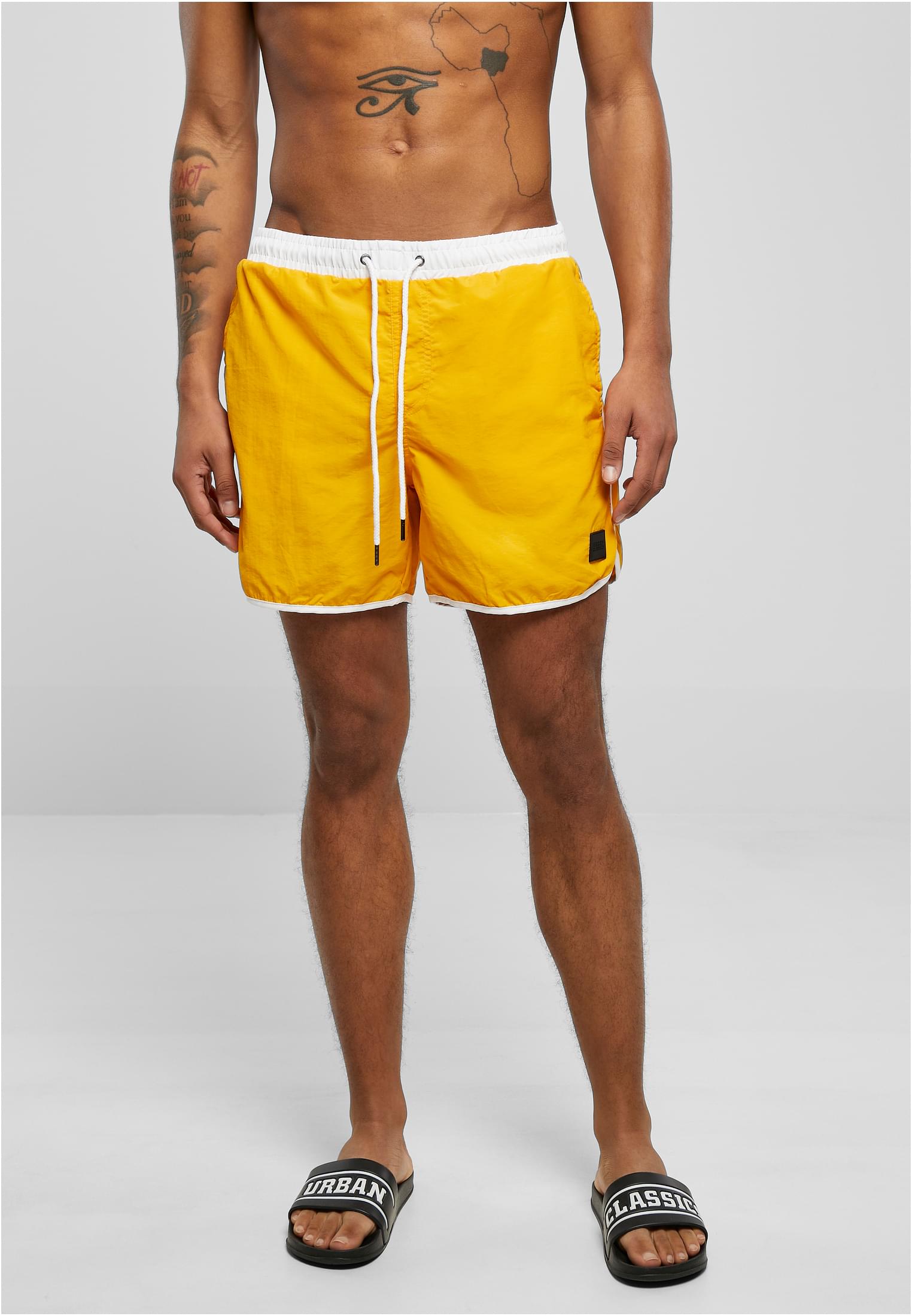 Retro Swimshorts | white/magicmango