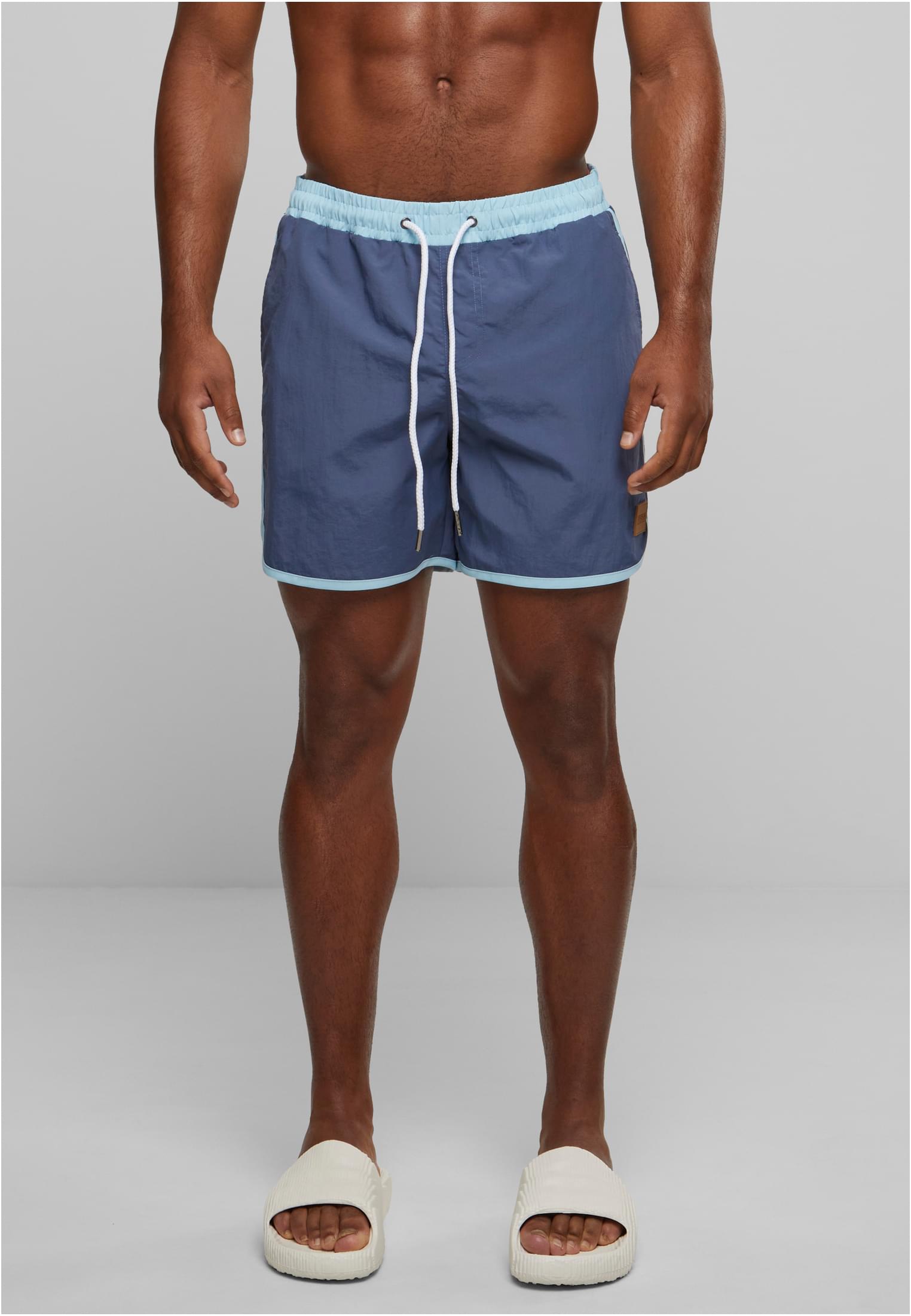 Retro Swimshorts | vintageblue/oceanblue