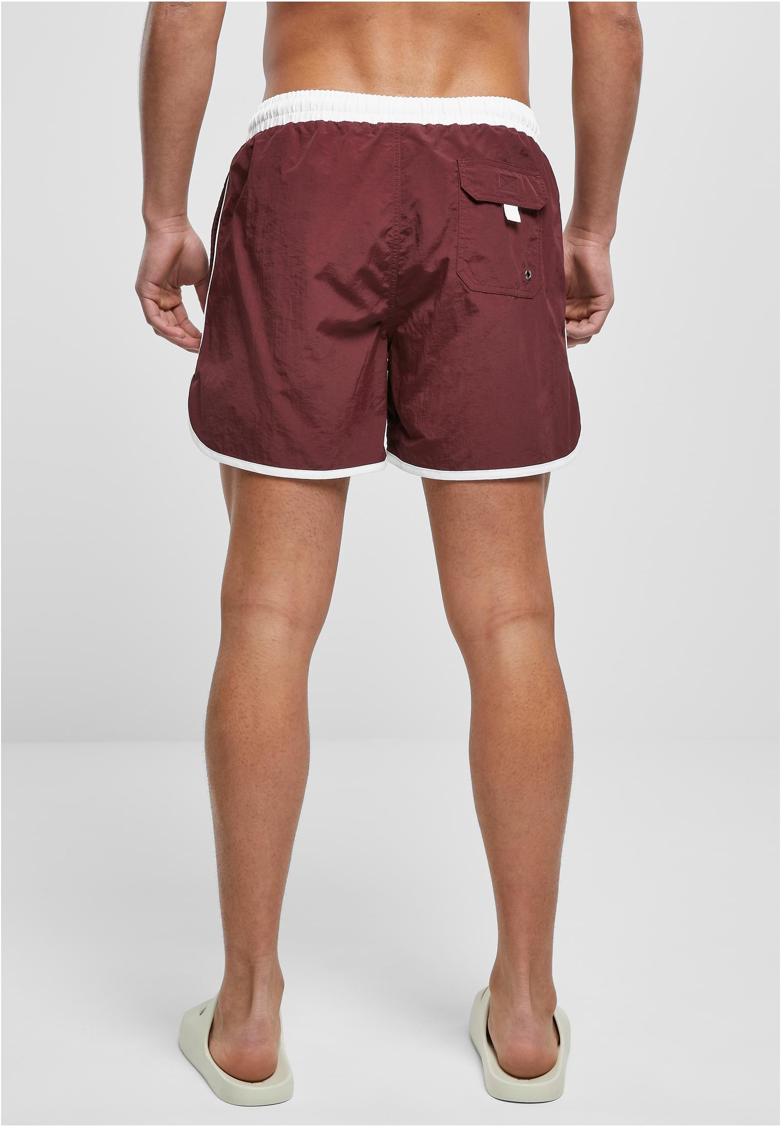 Retro Swimshorts | white/cherry