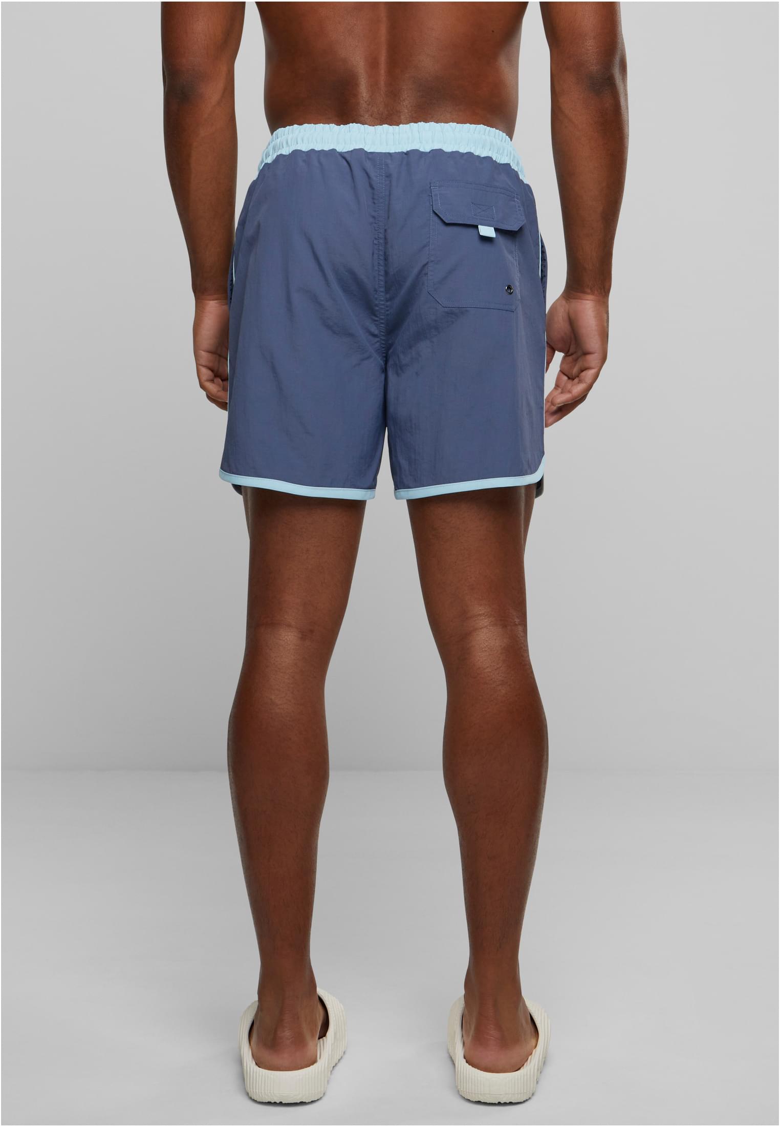 Retro Swimshorts | vintageblue/oceanblue