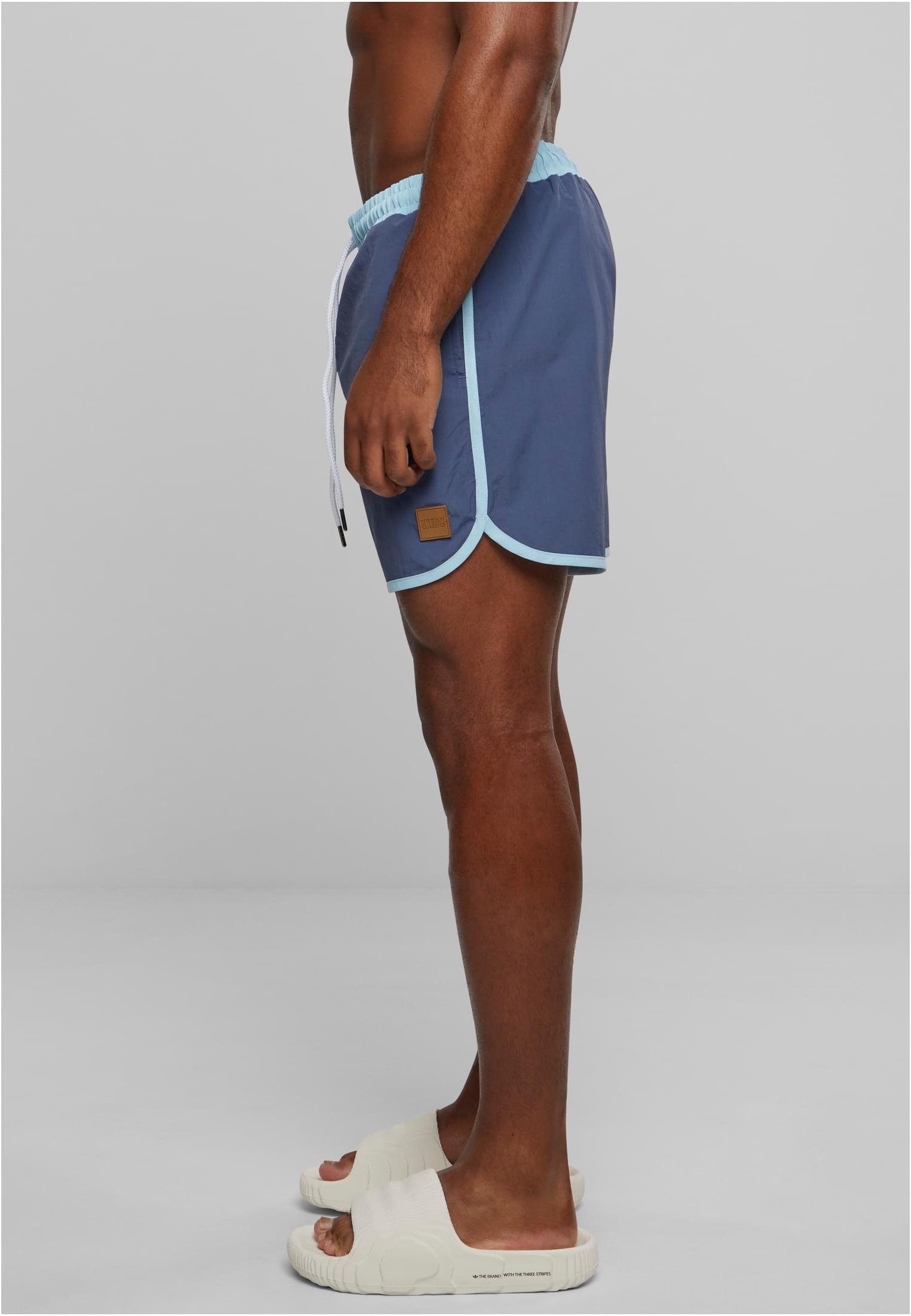 Retro Swimshorts | vintageblue/oceanblue