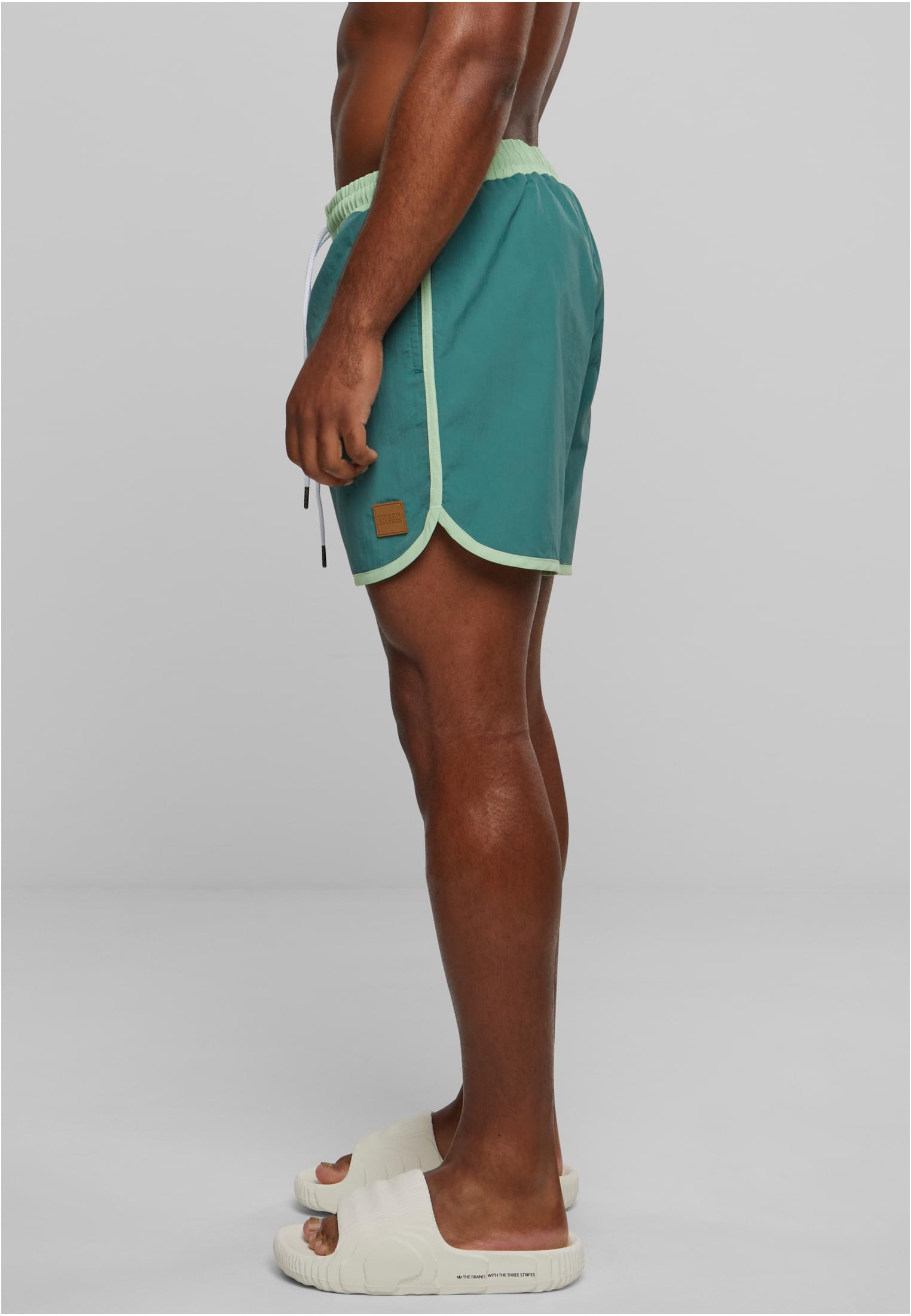 Retro Swimshorts | paleleaf/vintagregreen