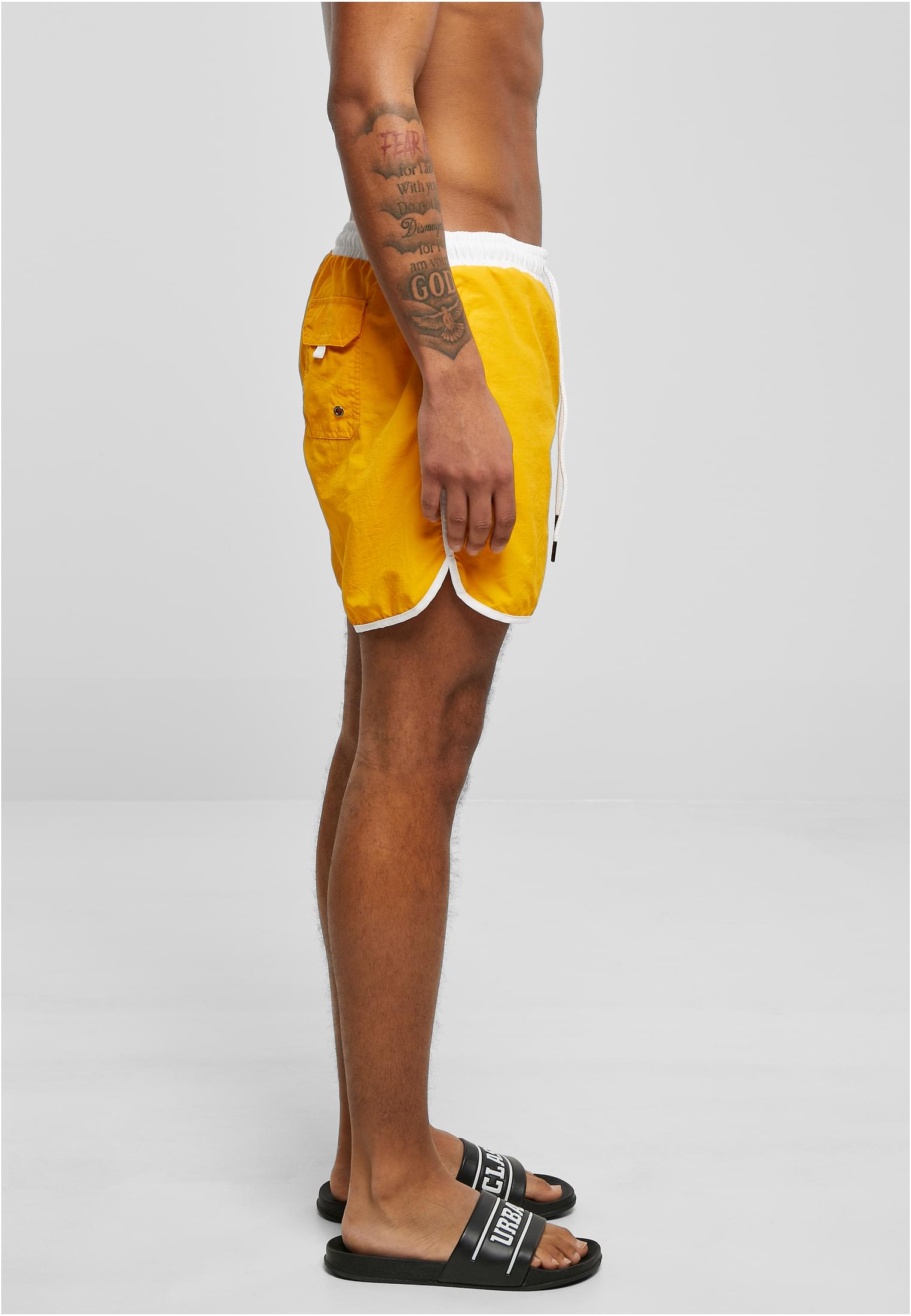 Retro Swimshorts | white/magicmango