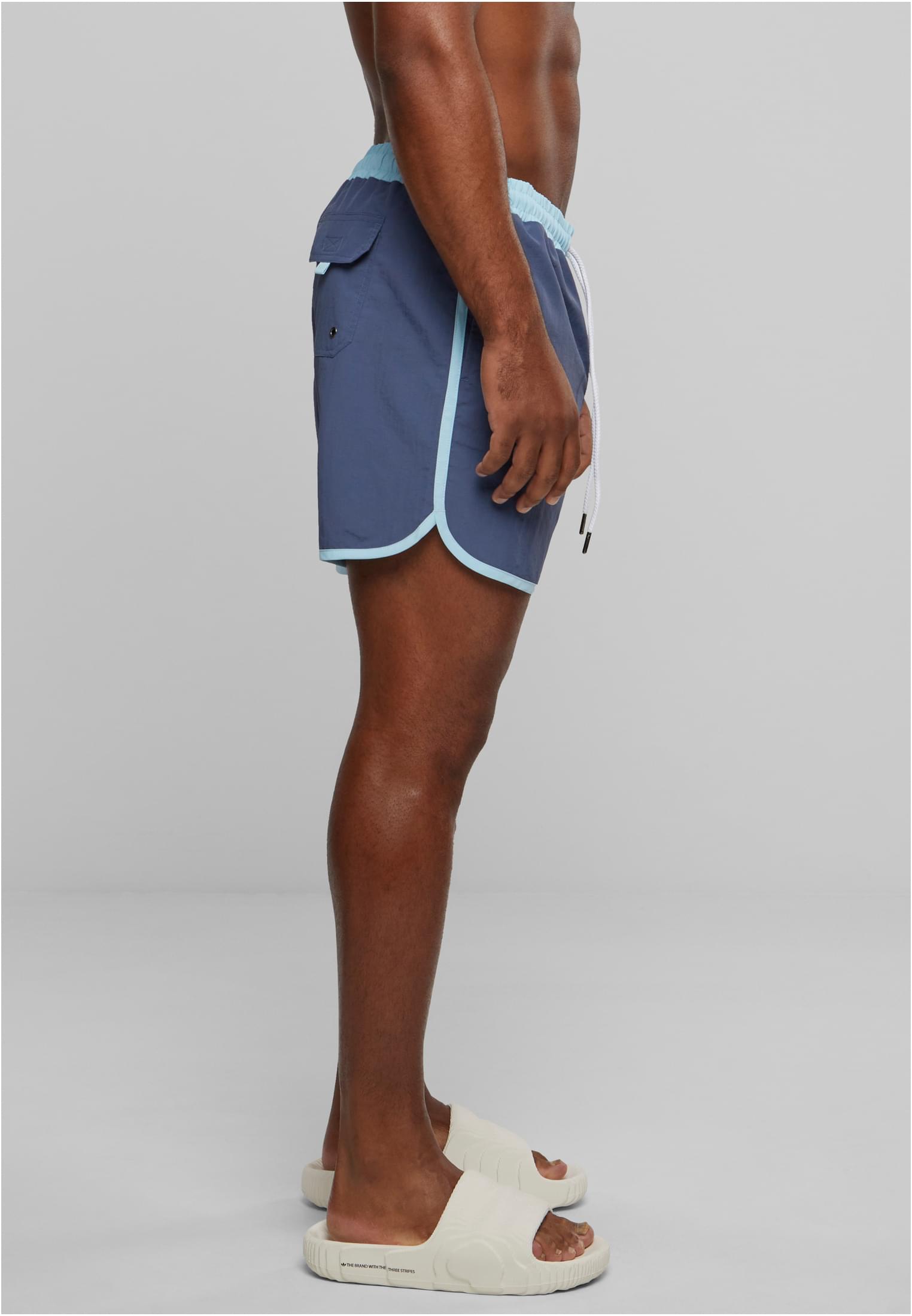 Retro Swimshorts | vintageblue/oceanblue