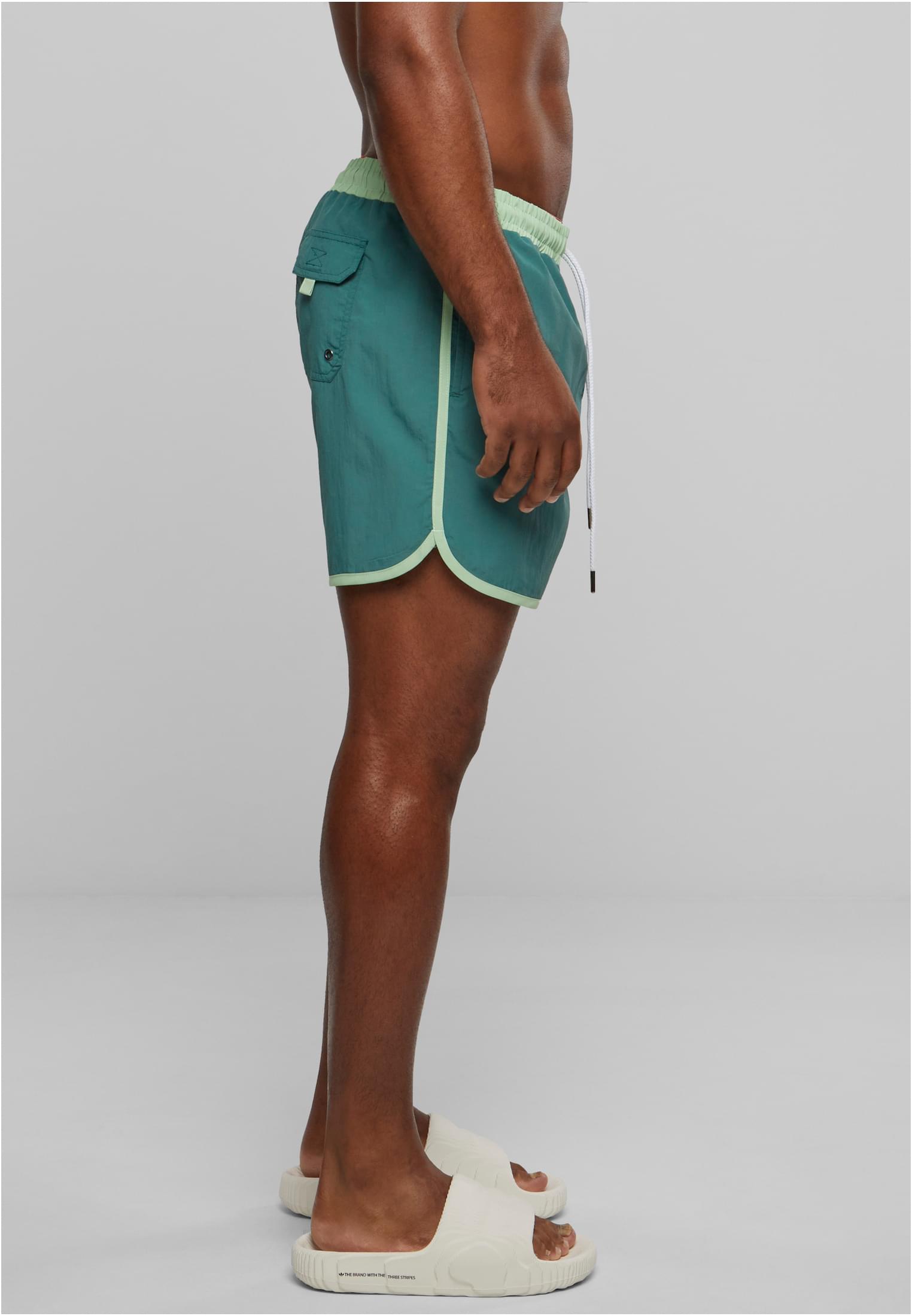 Retro Swimshorts | paleleaf/vintagregreen