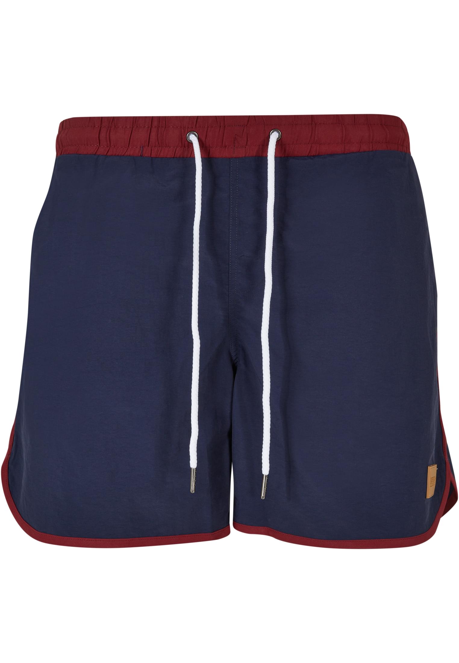 Retro Swimshorts | burgundy/midnightnavy