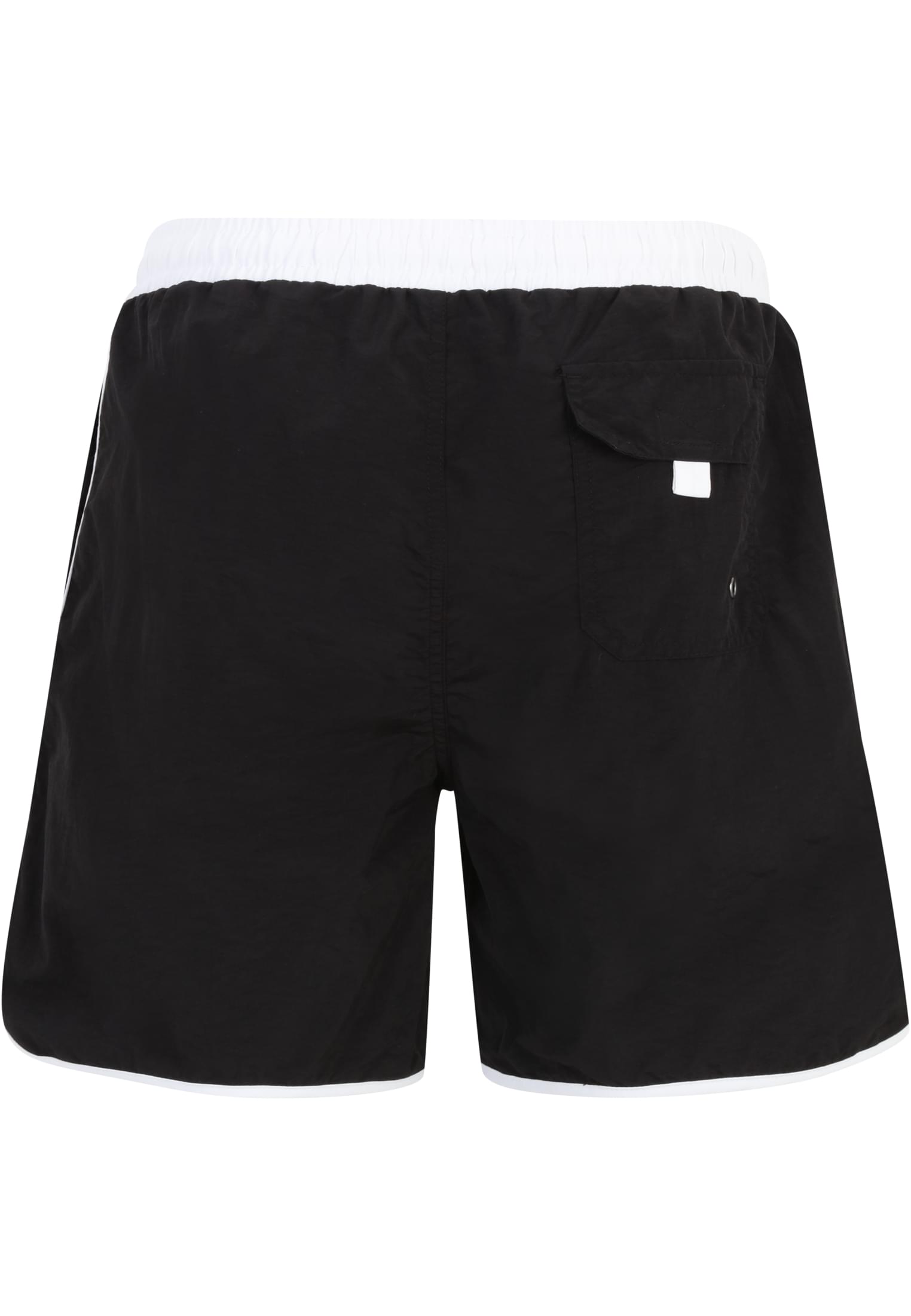 Retro Swimshorts | blk/wht