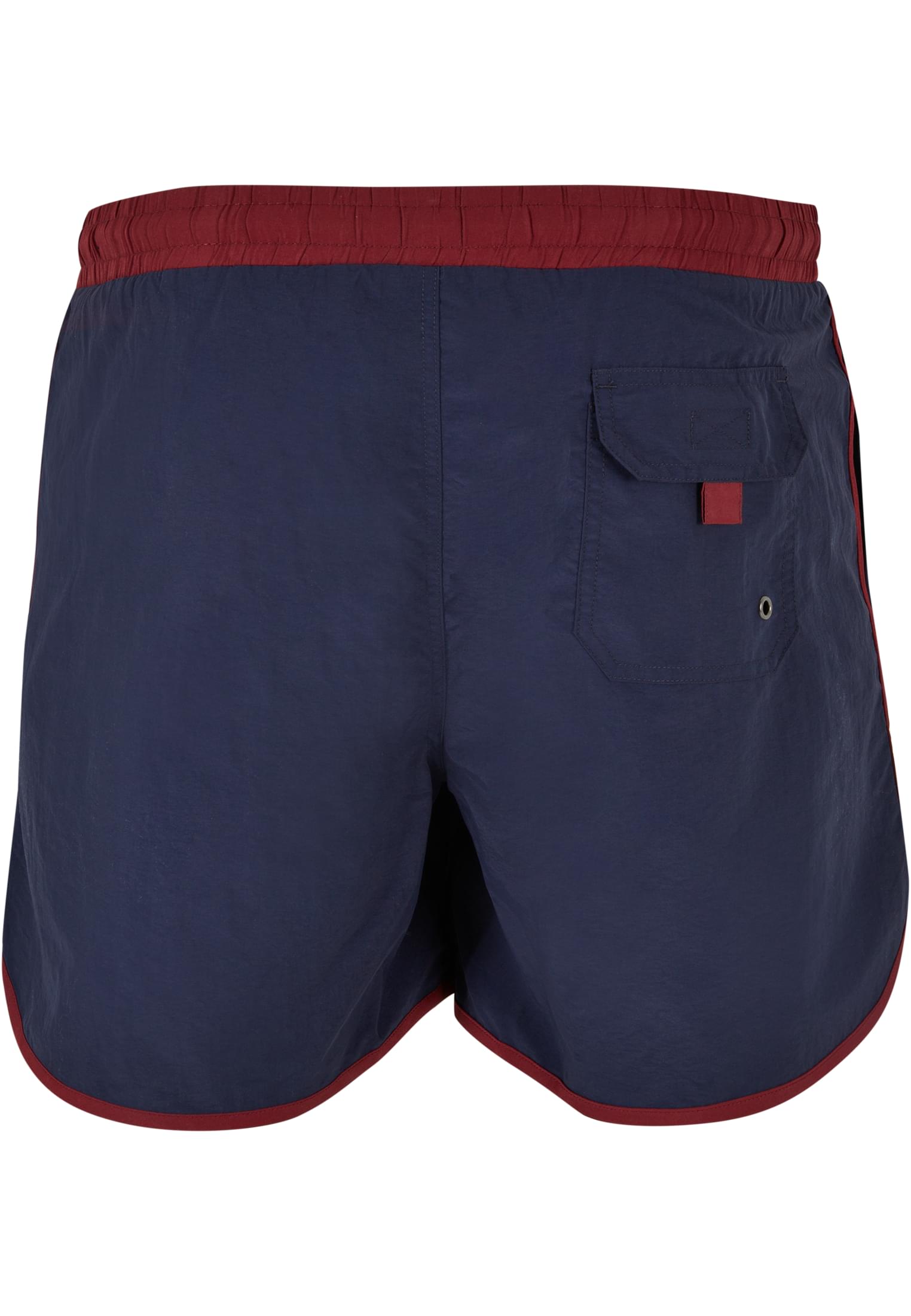 Retro Swimshorts | burgundy/midnightnavy