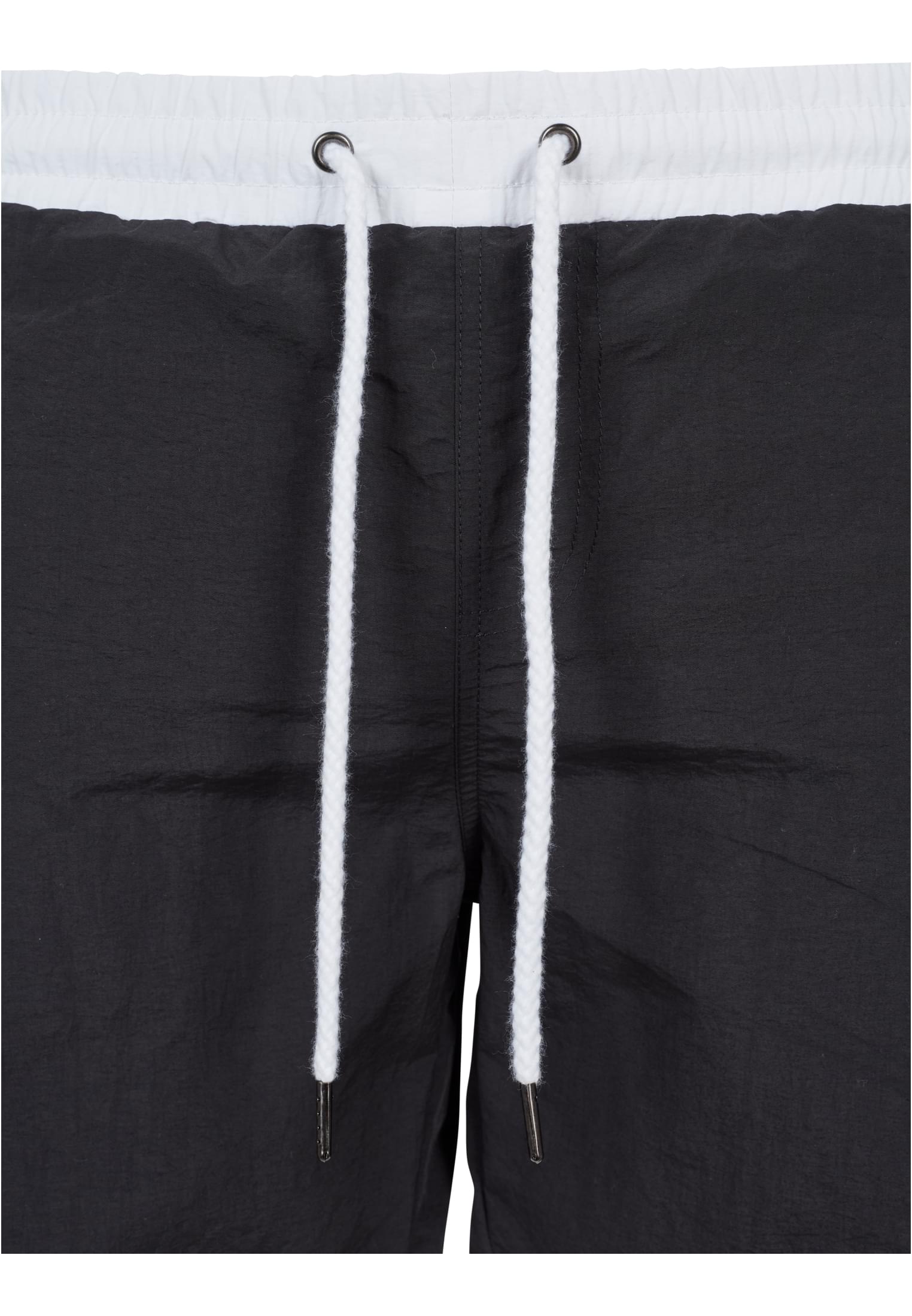 Retro Swimshorts | blk/wht