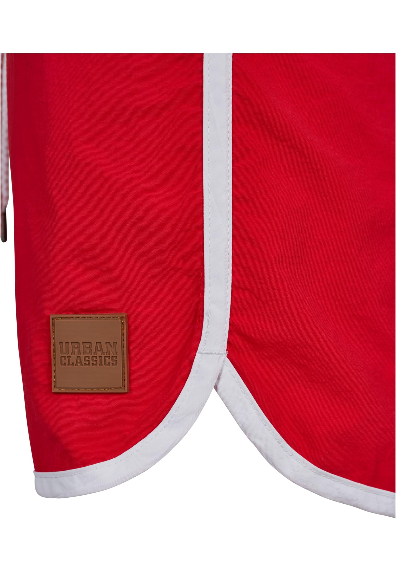 Retro Swimshorts | firered/white