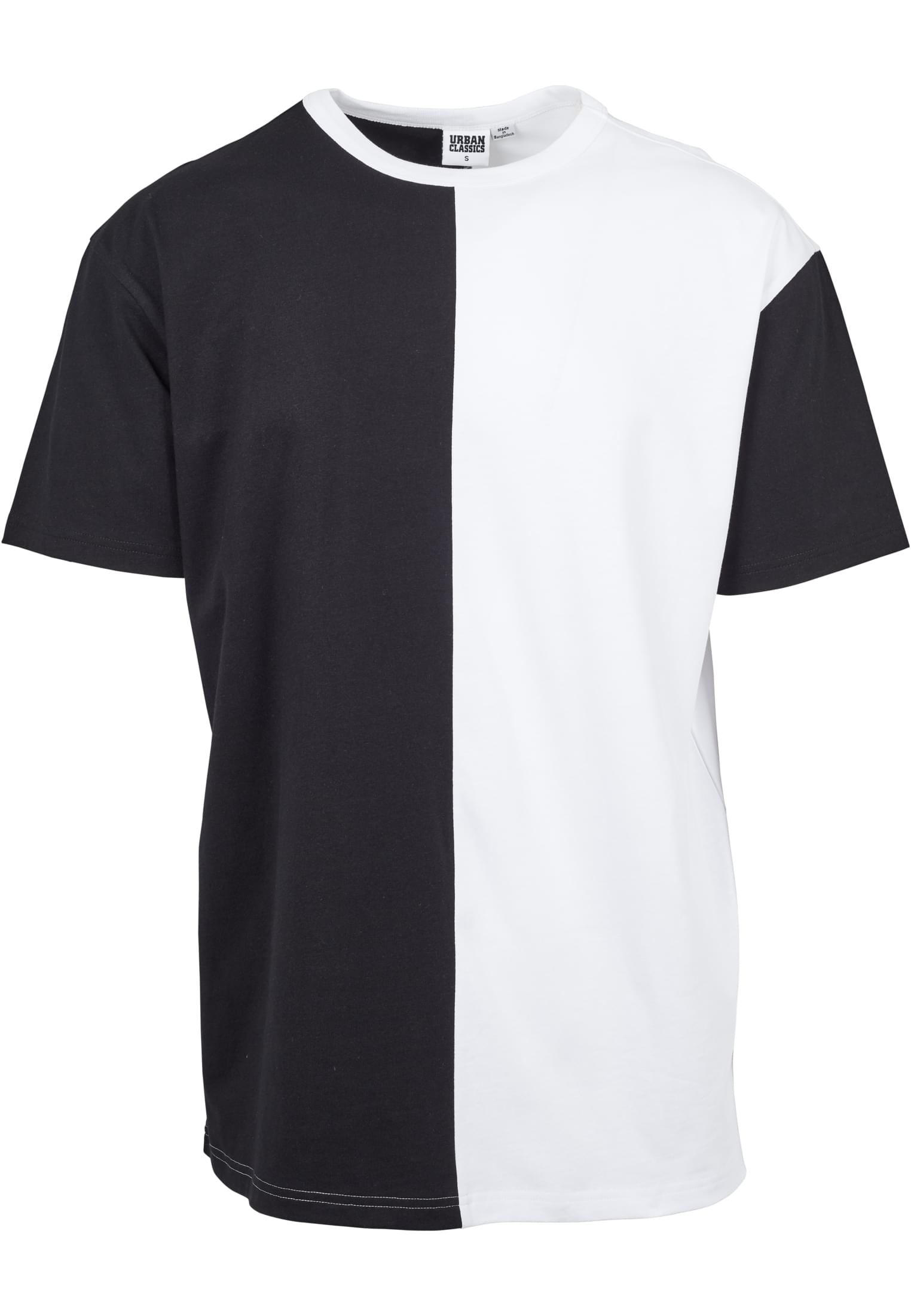 Oversize Harlequin Tee | blk/wht