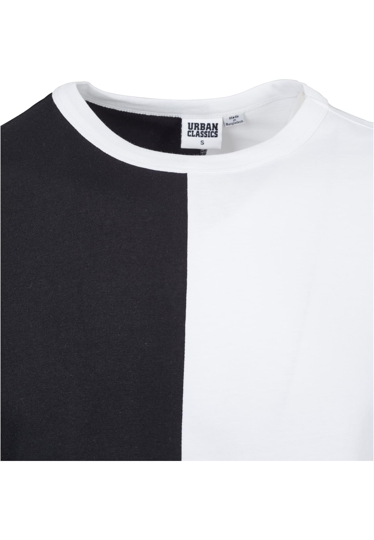 Oversize Harlequin Tee | blk/wht