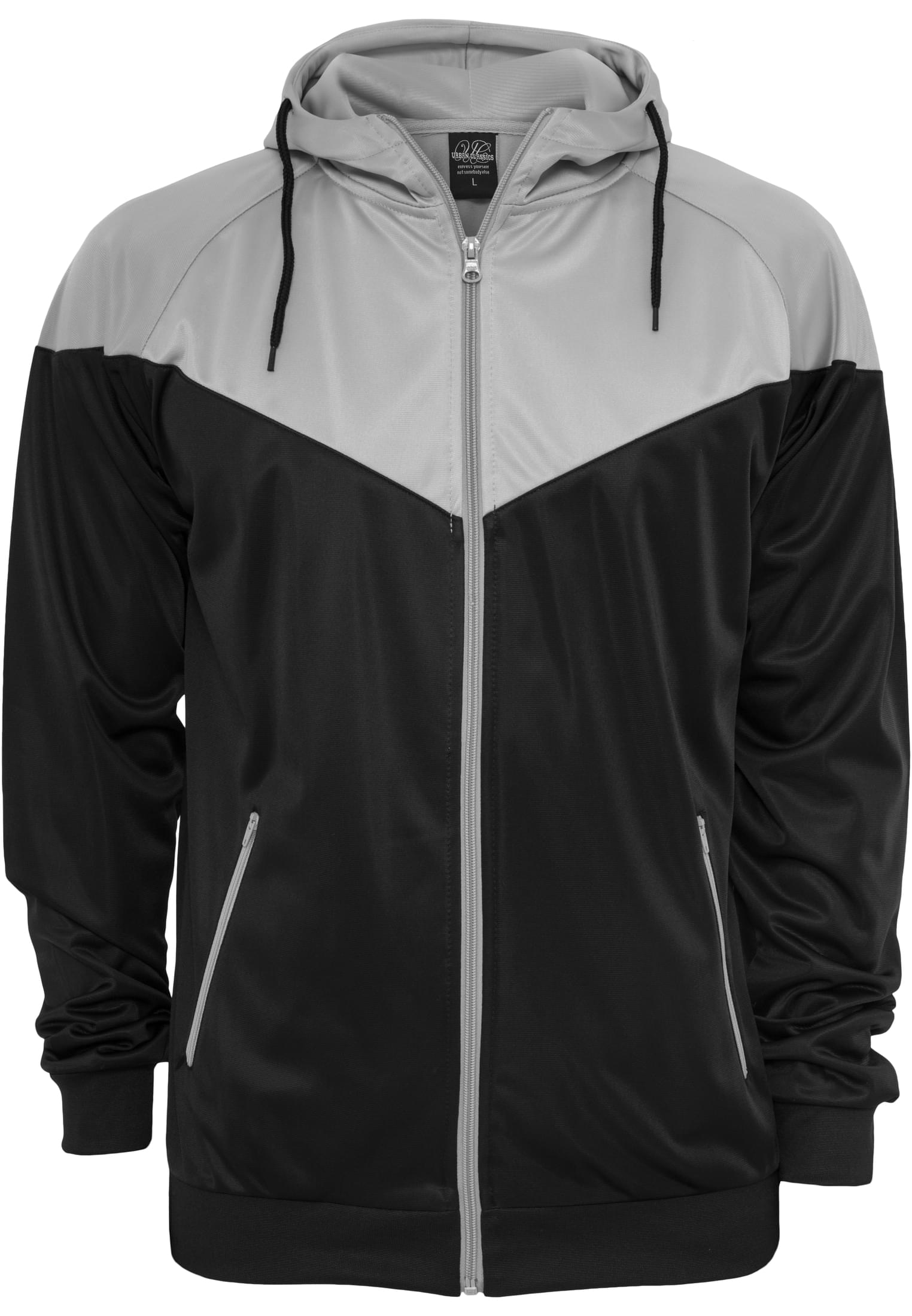 Arrow Sports Zip Hoody | blk/gry