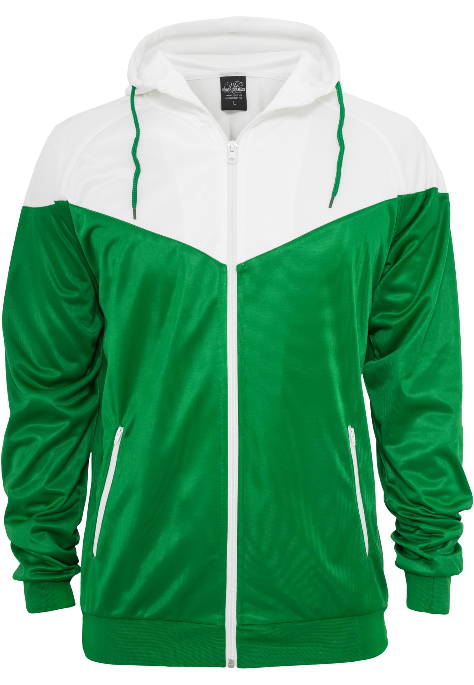 Arrow Sports Zip Hoody | grn/wht