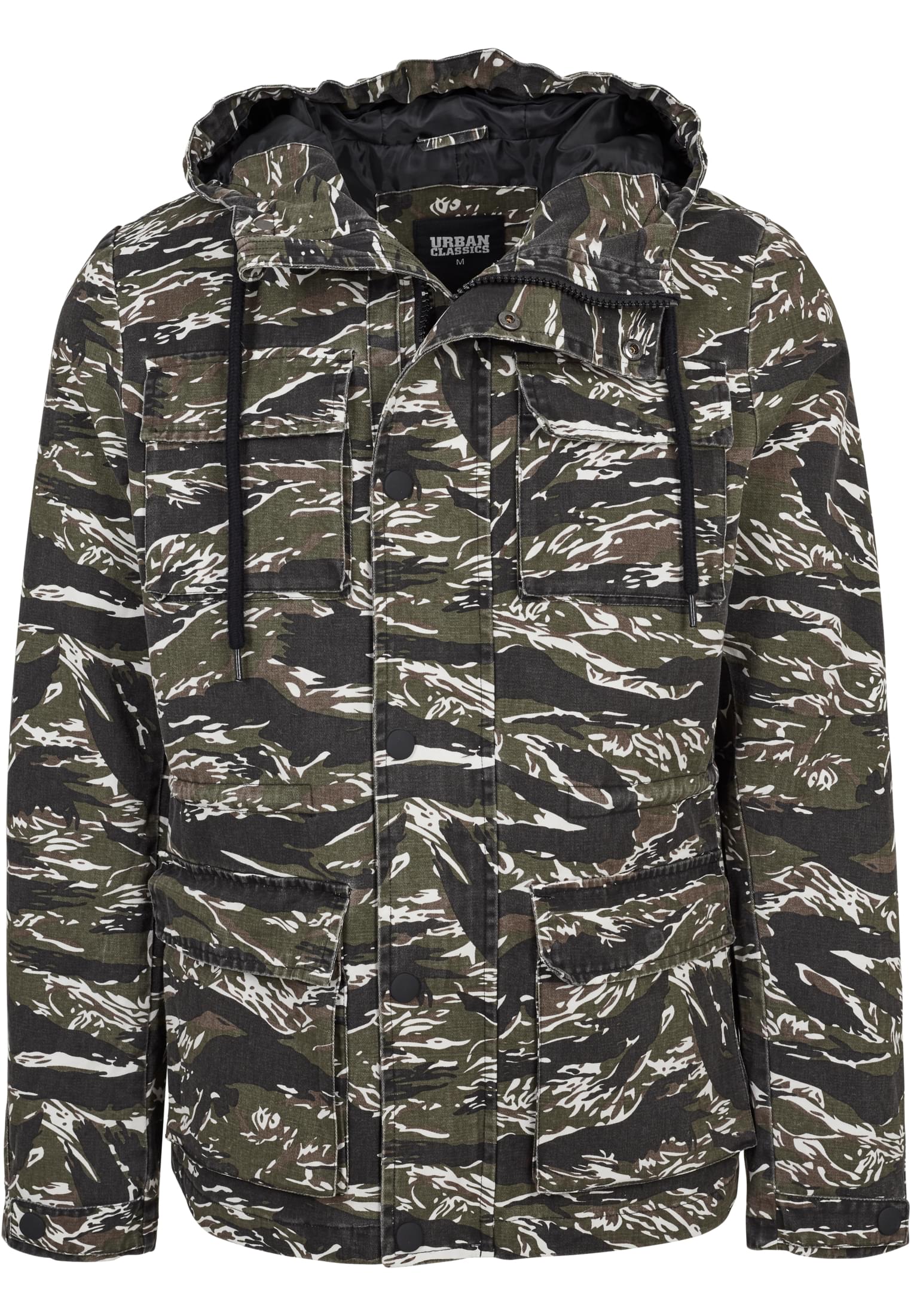 Tiger Camo Cotton Jacket | olive/blk/wht