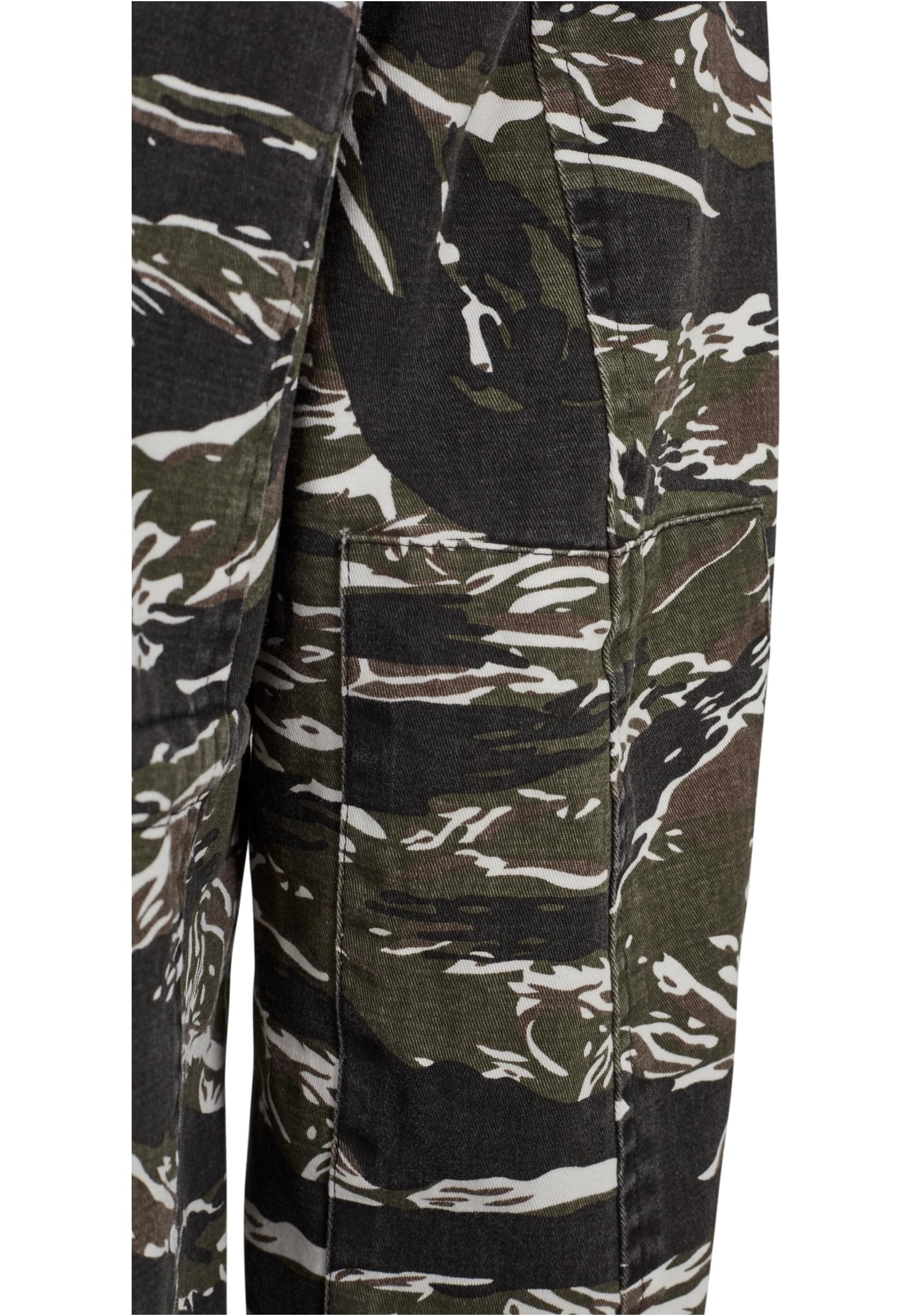 Tiger Camo Cotton Jacket | olive/blk/wht