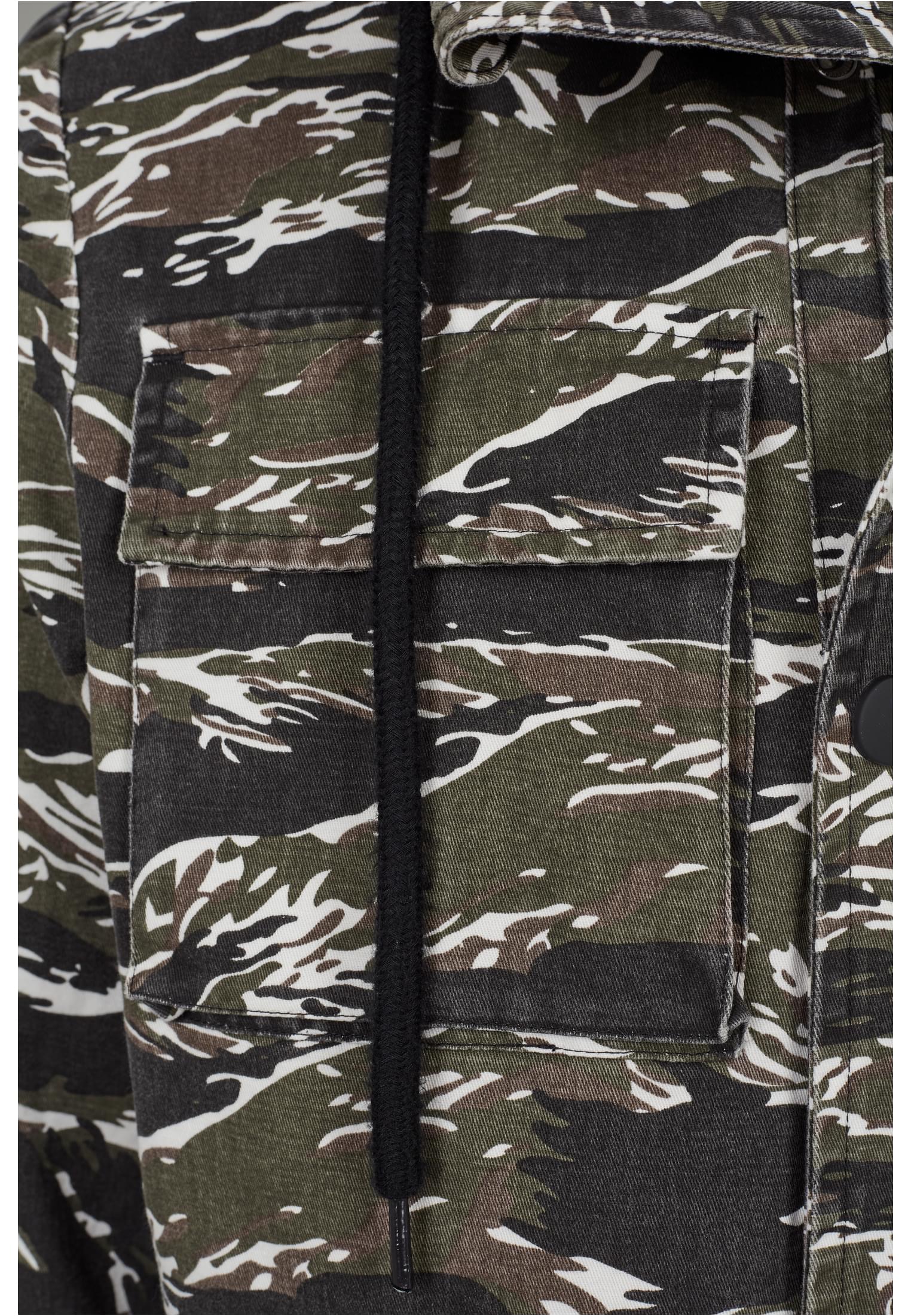 Tiger Camo Cotton Jacket | olive/blk/wht