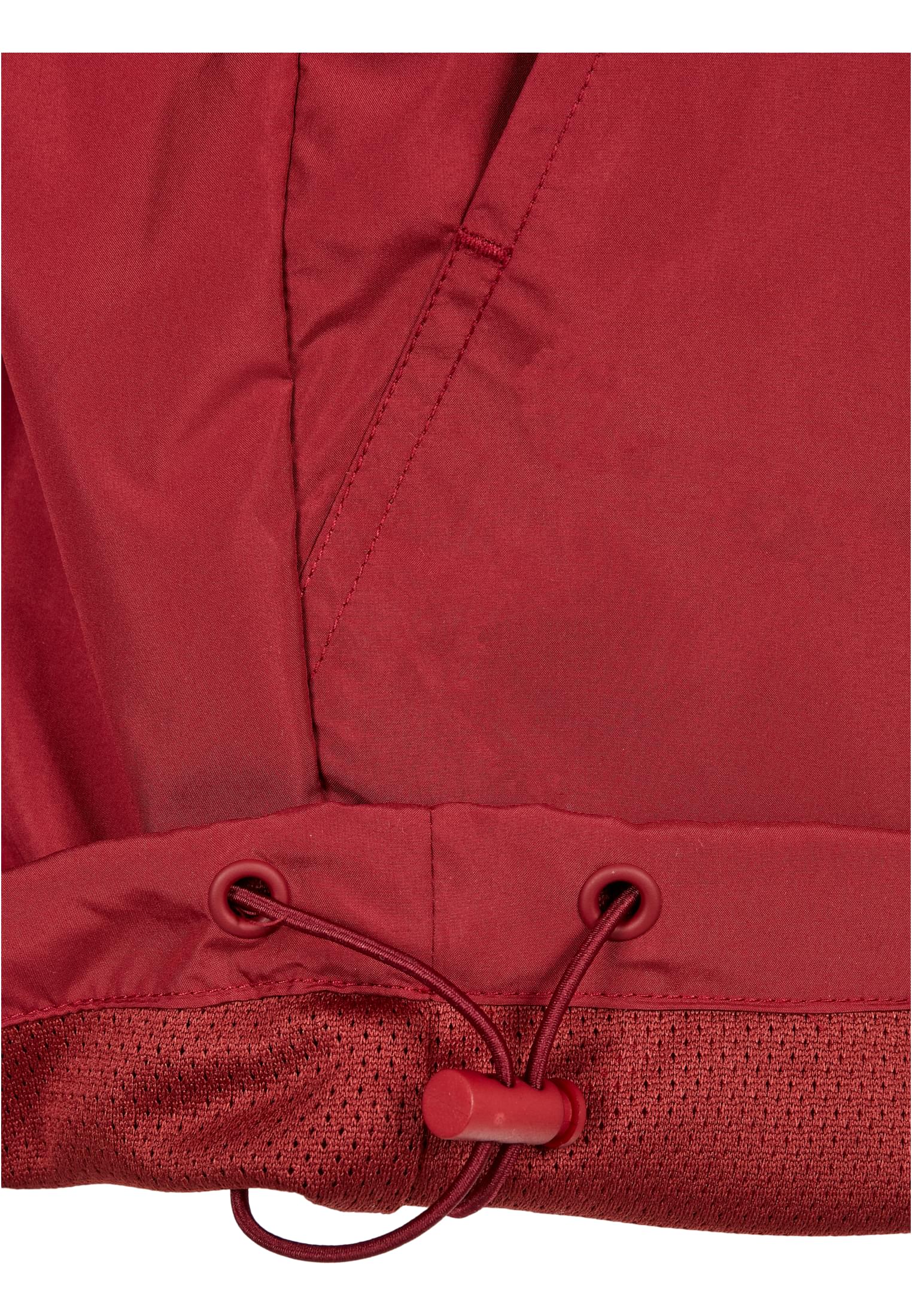 Basic Pull Over Jacket | brickred