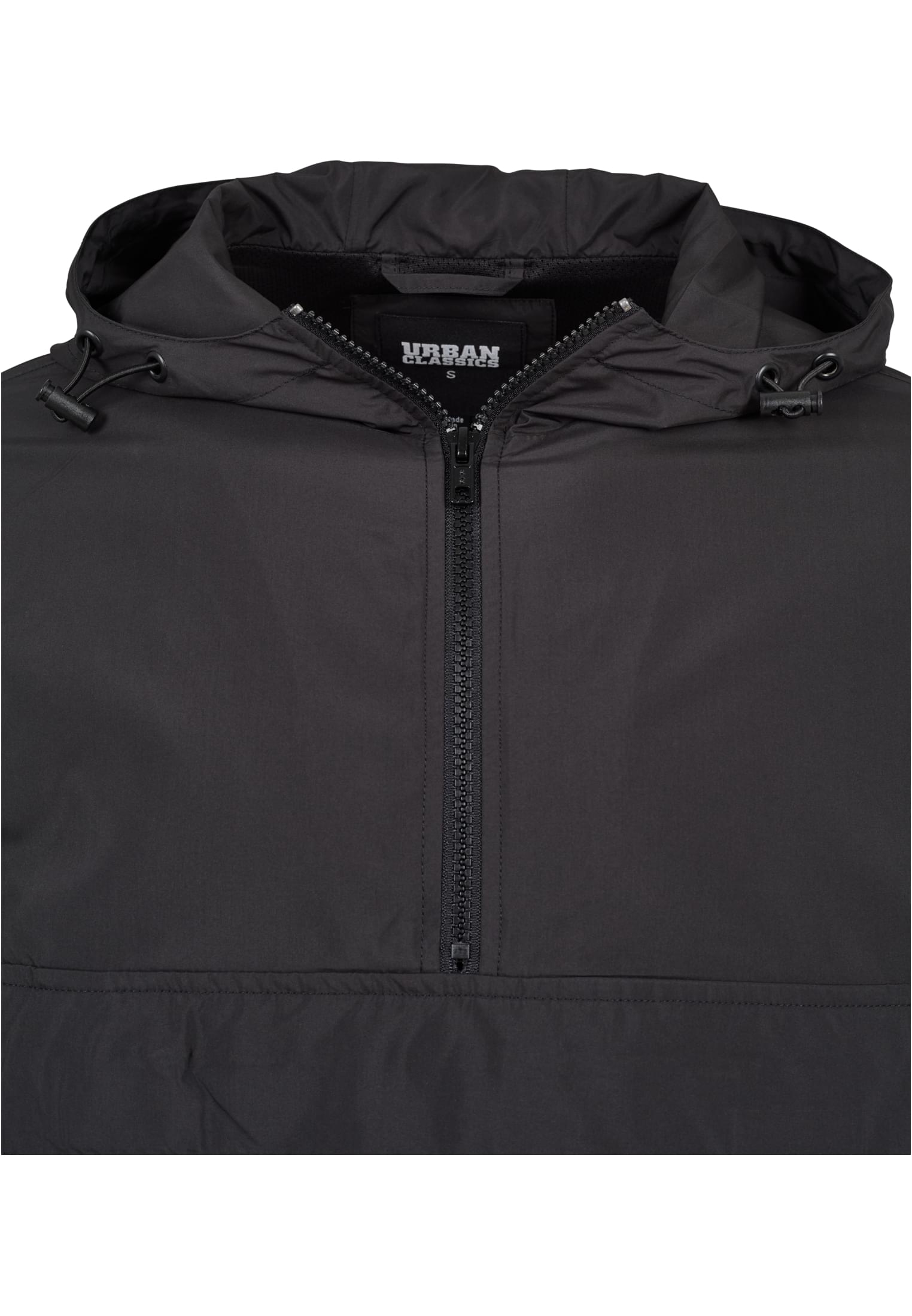 Basic Pull Over Jacket | black