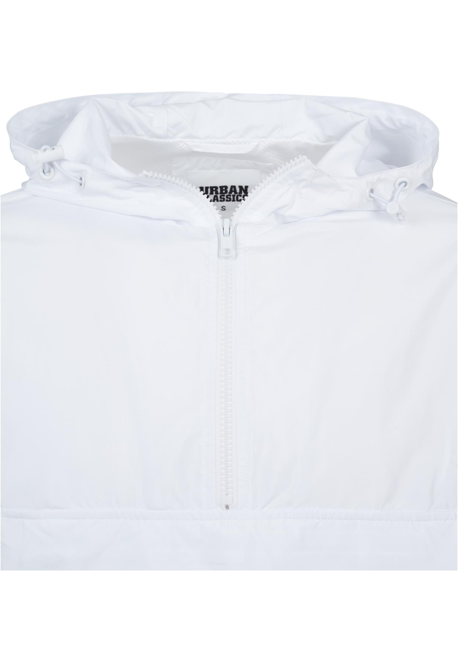 Basic Pull Over Jacket | white