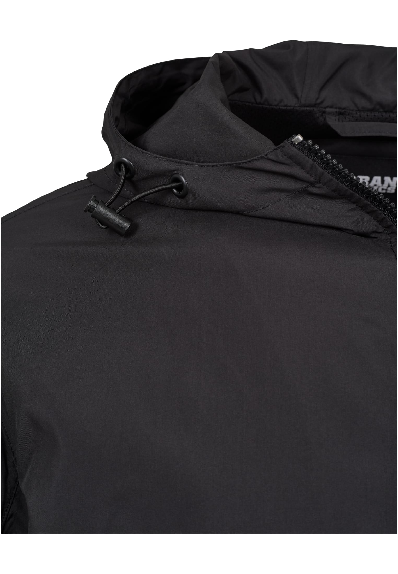 Basic Pull Over Jacket | black