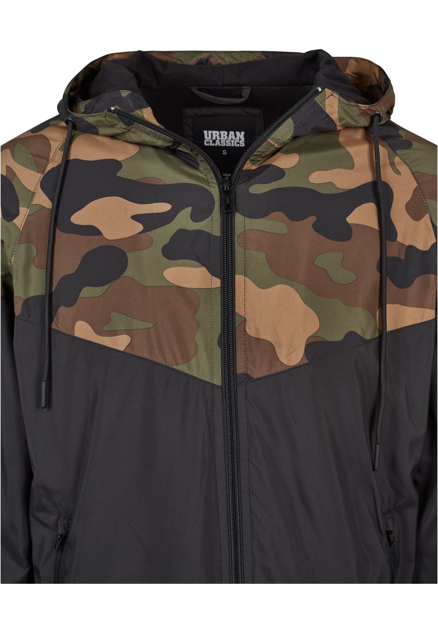 Pattern Arrow Windrunner | blk/woodcamo