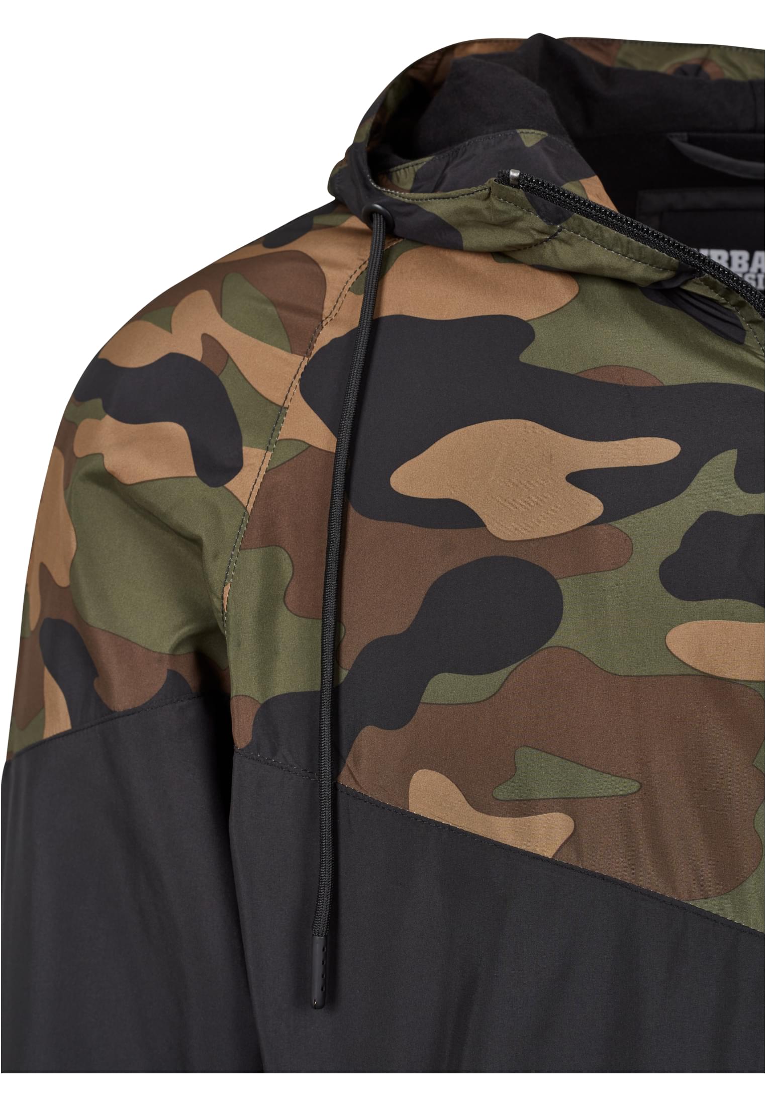 Pattern Arrow Windrunner | blk/woodcamo