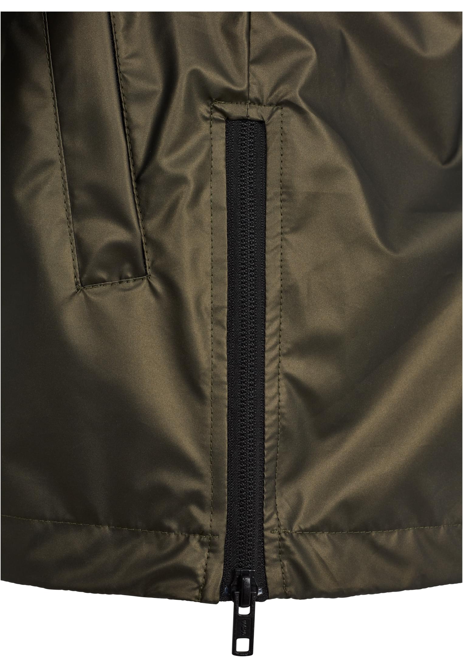 Light Pull Over Jacket | olive