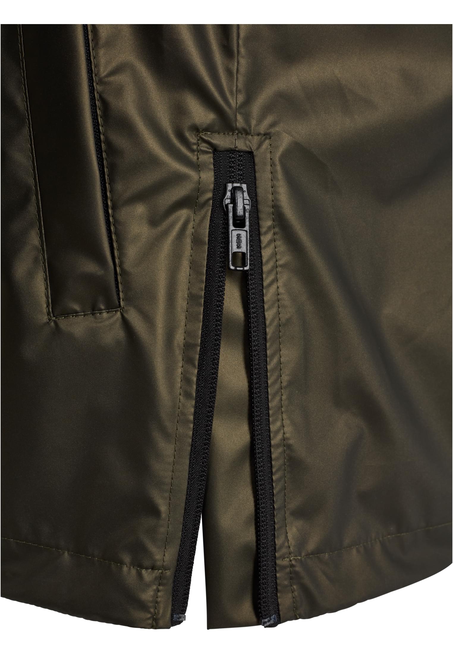 Light Pull Over Jacket | olive