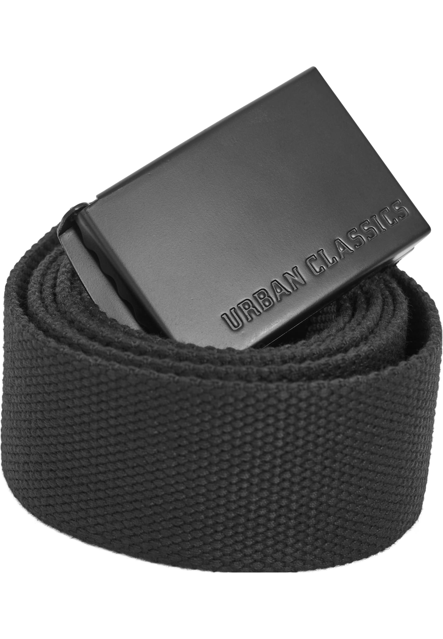 Long Canvas Belt | black